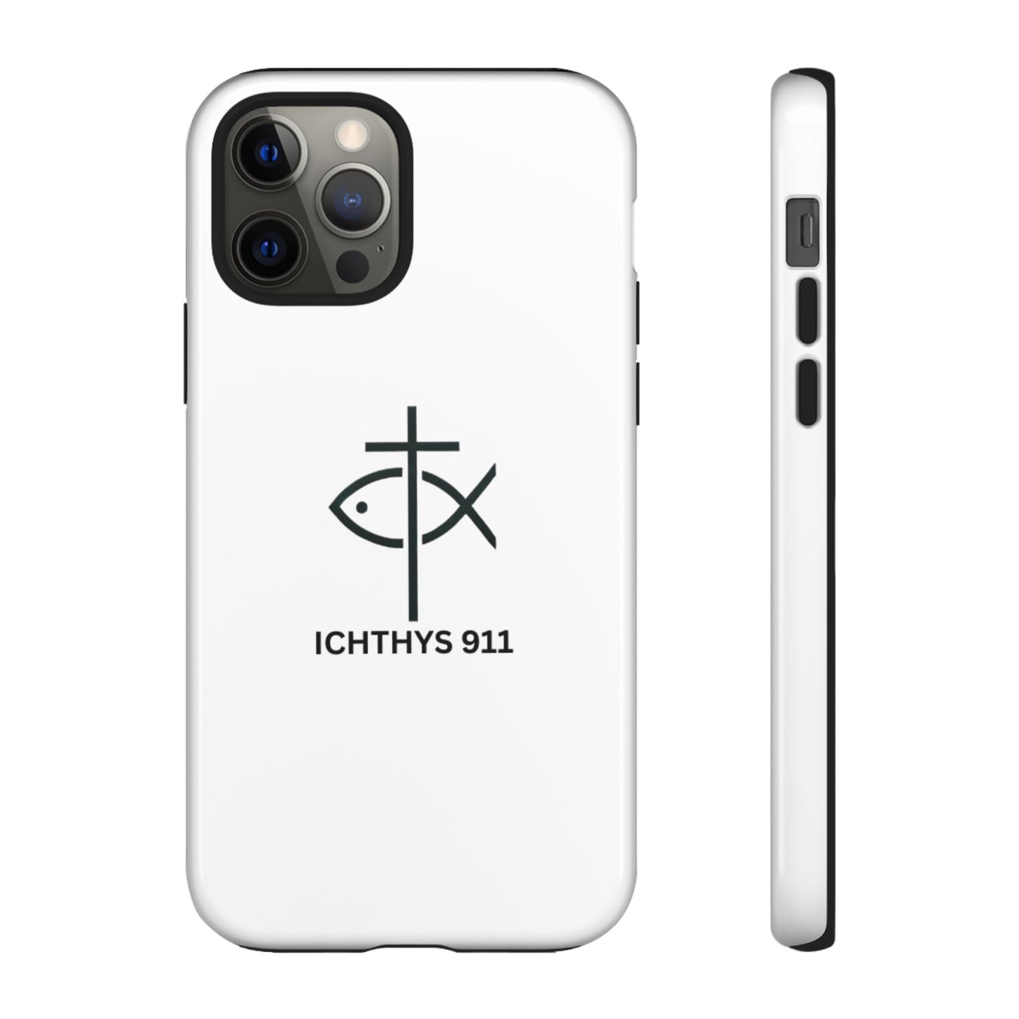 Christian Faith iPhone Case - ICHTHYS 911 Tough Phone Case