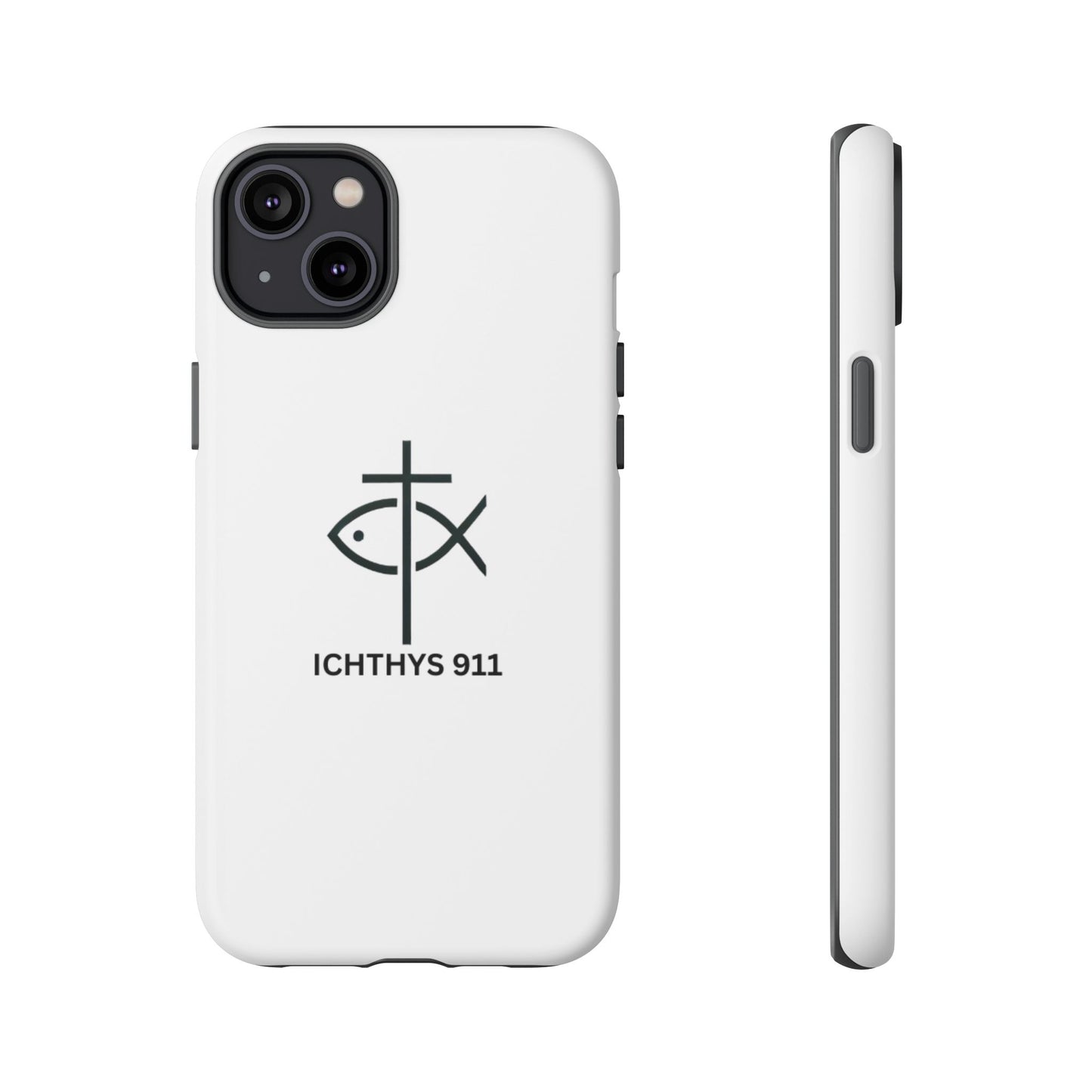 Christian Faith iPhone Case - ICHTHYS 911 Tough Phone Case