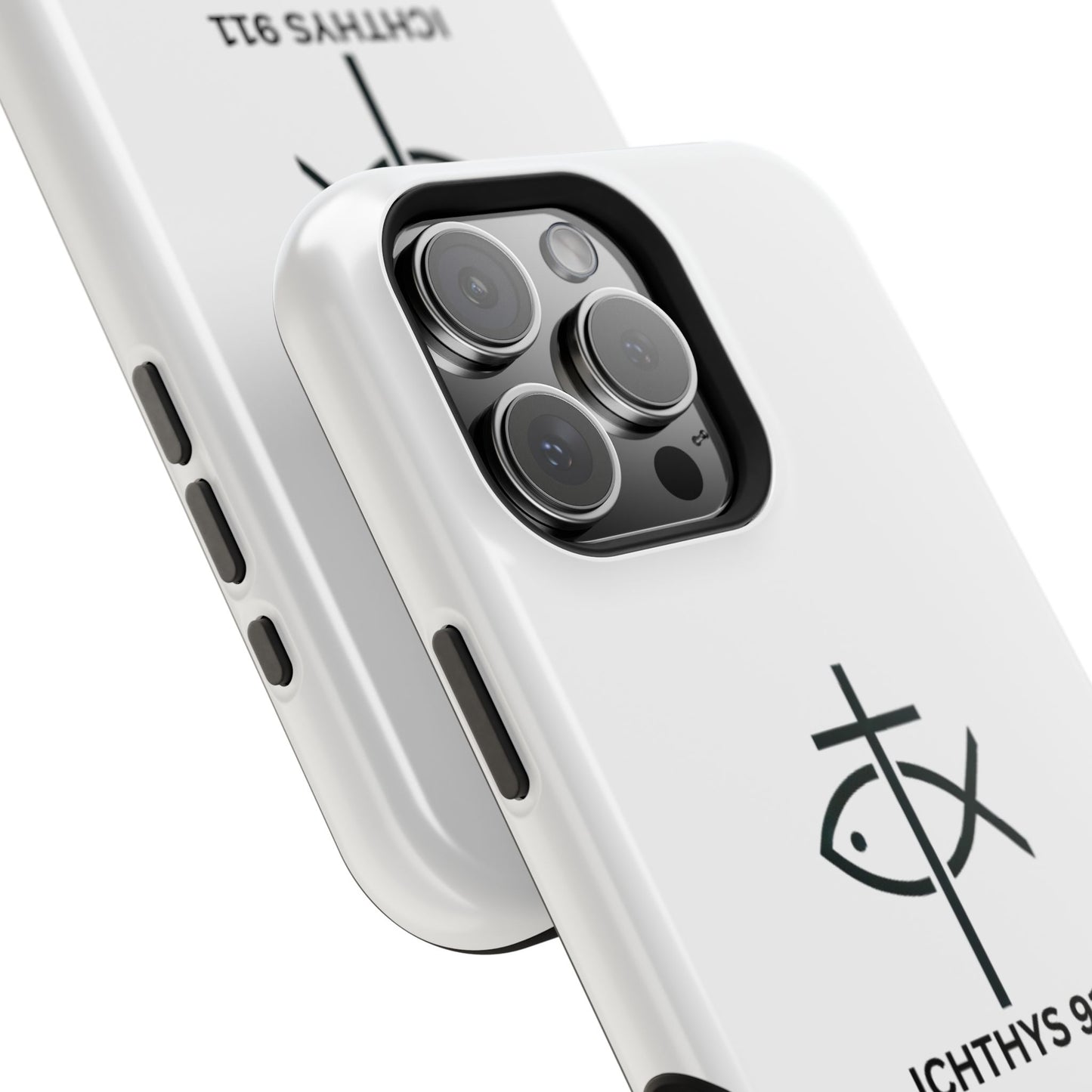 Stylish Magnetic Tough Case with Ichthys Design - Durable & Protective Phone Accessory