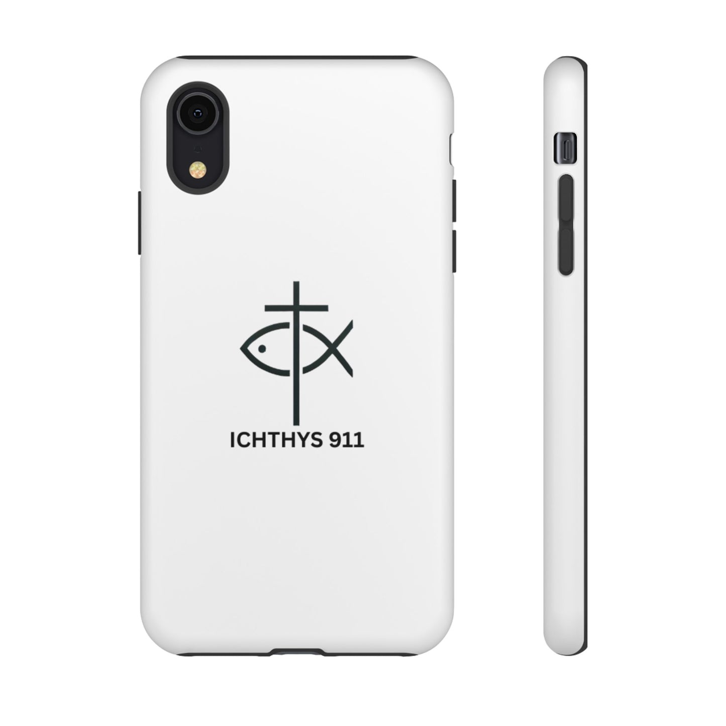 Christian Faith iPhone Case - ICHTHYS 911 Tough Phone Case