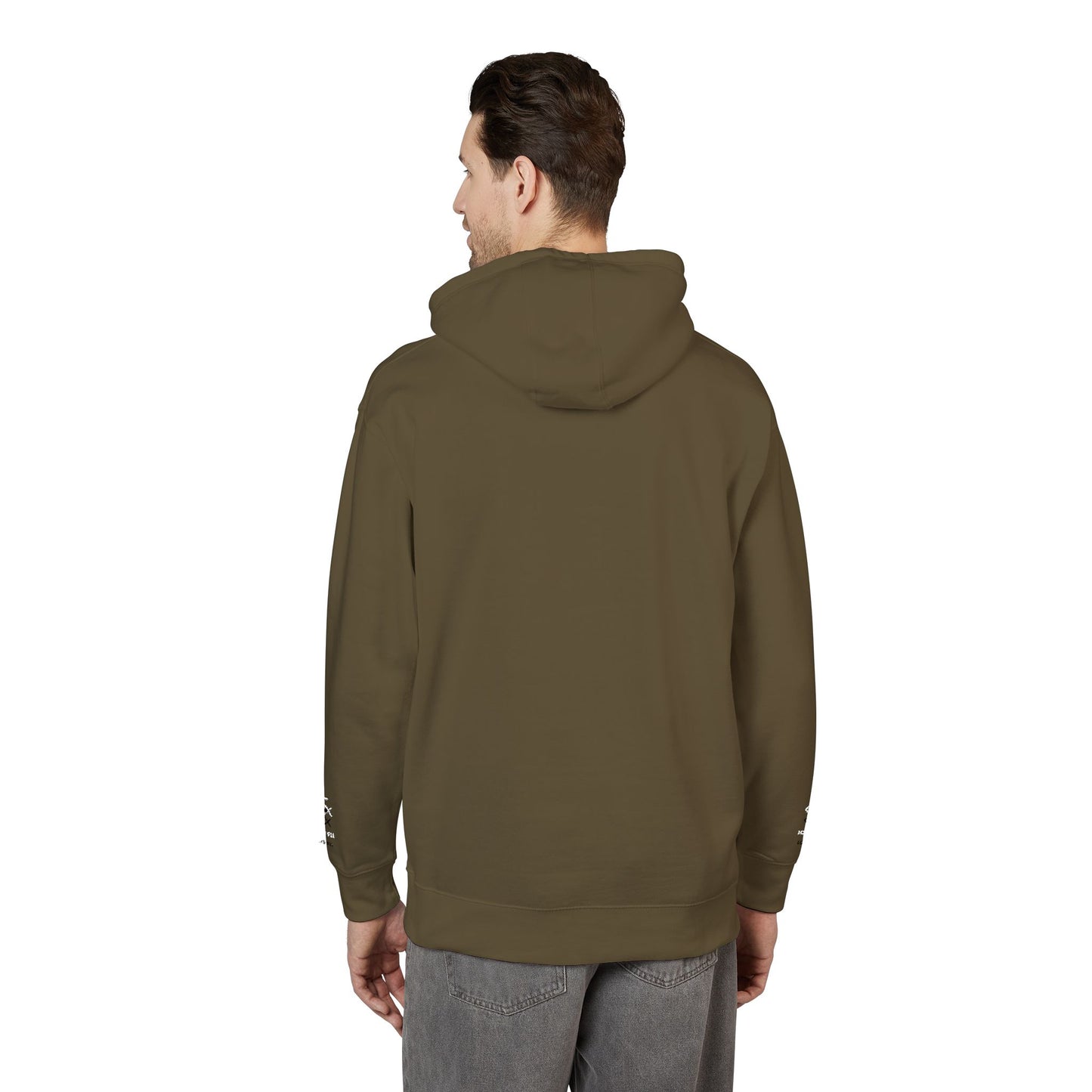 ICHTHYS 911 Embroidery Hoodie Pullover - Unsex - Elevated Embroider Gift for Her or Him - Christian Wear