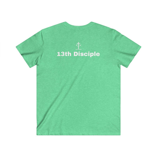13th Disciple - White Font - Christian Streetwear T-Shirt / Sweatshirt – Jesus Gym & Faith Fashion, Unisex Garment-Dyed T-Shirt - Unisex T-Shirt, Men T-Shirt
