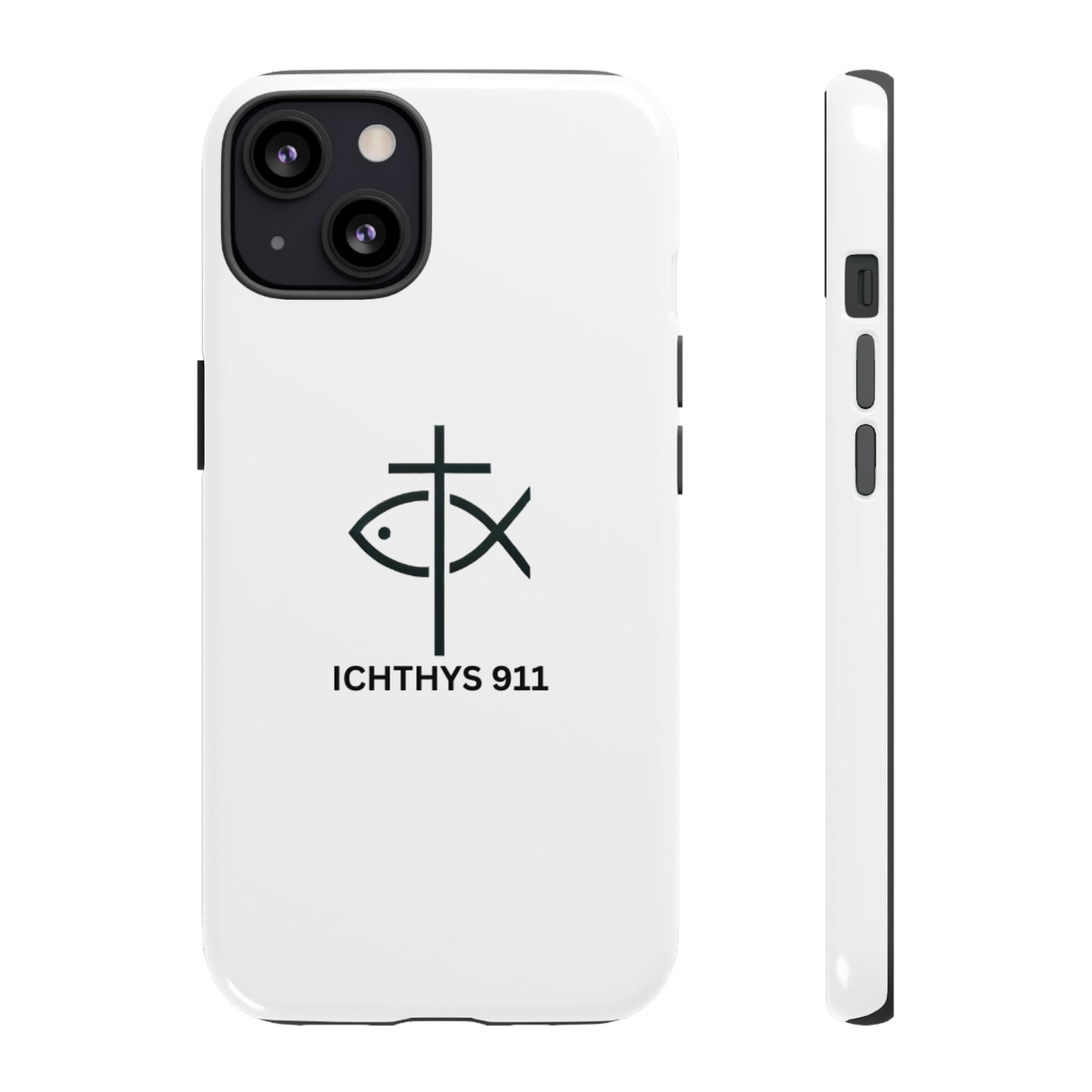 Christian Faith iPhone Case - ICHTHYS 911 Tough Phone Case
