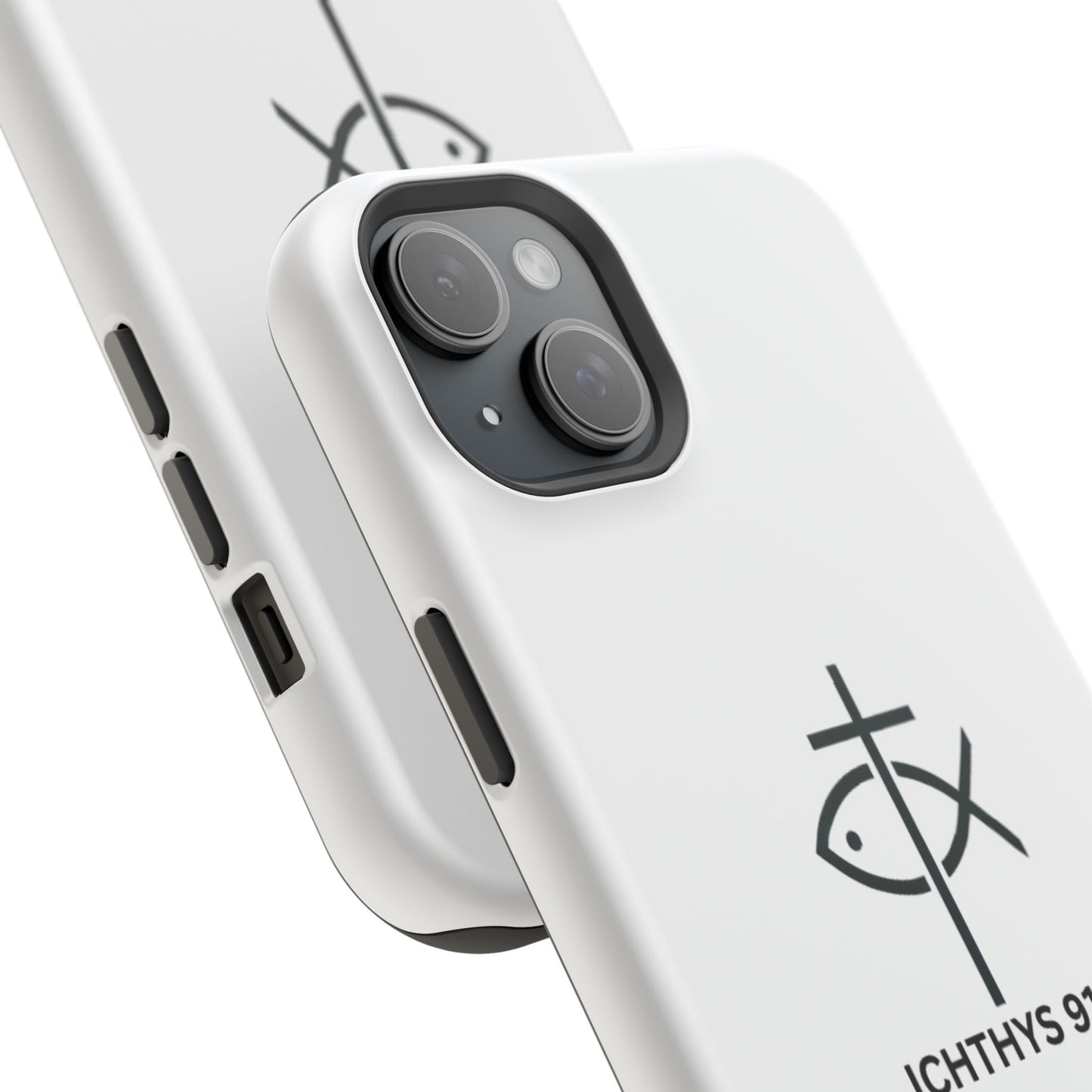 Stylish Magnetic Tough Case with Ichthys Design - Durable & Protective Phone Accessory