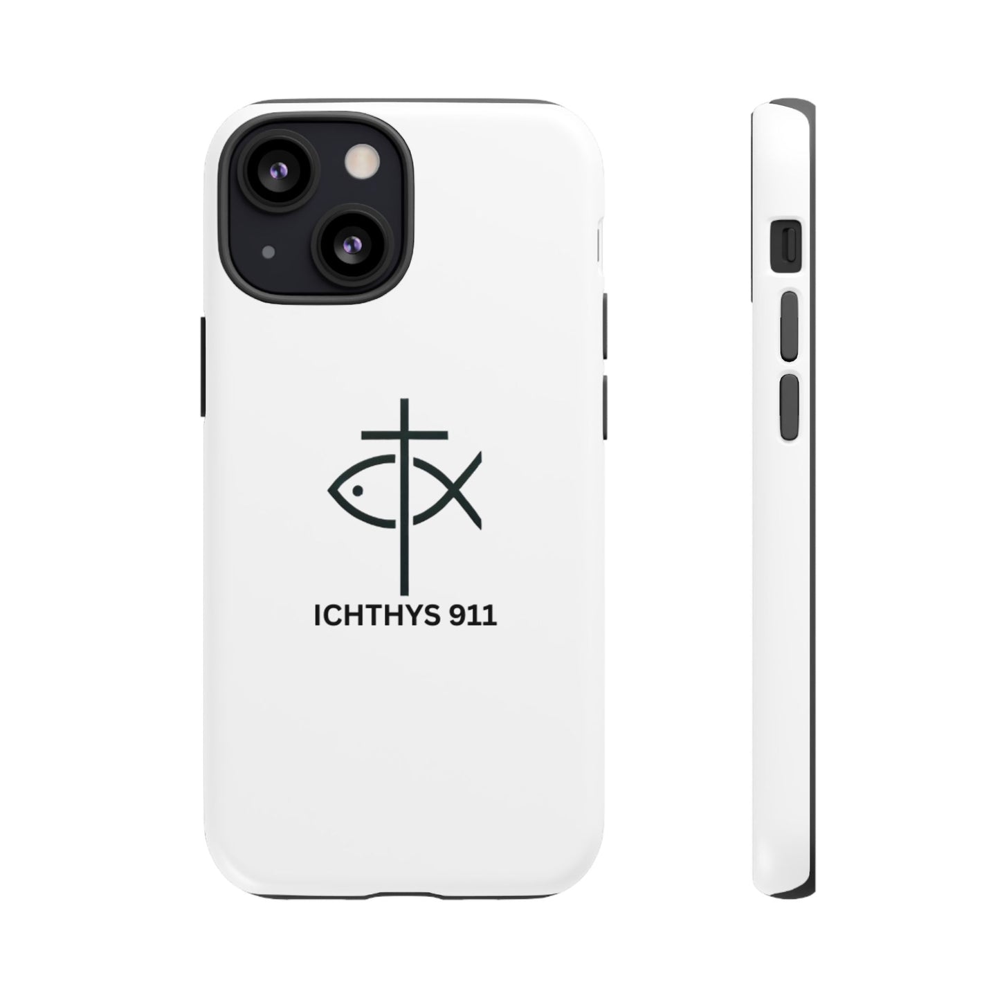 Christian Faith iPhone Case - ICHTHYS 911 Tough Phone Case