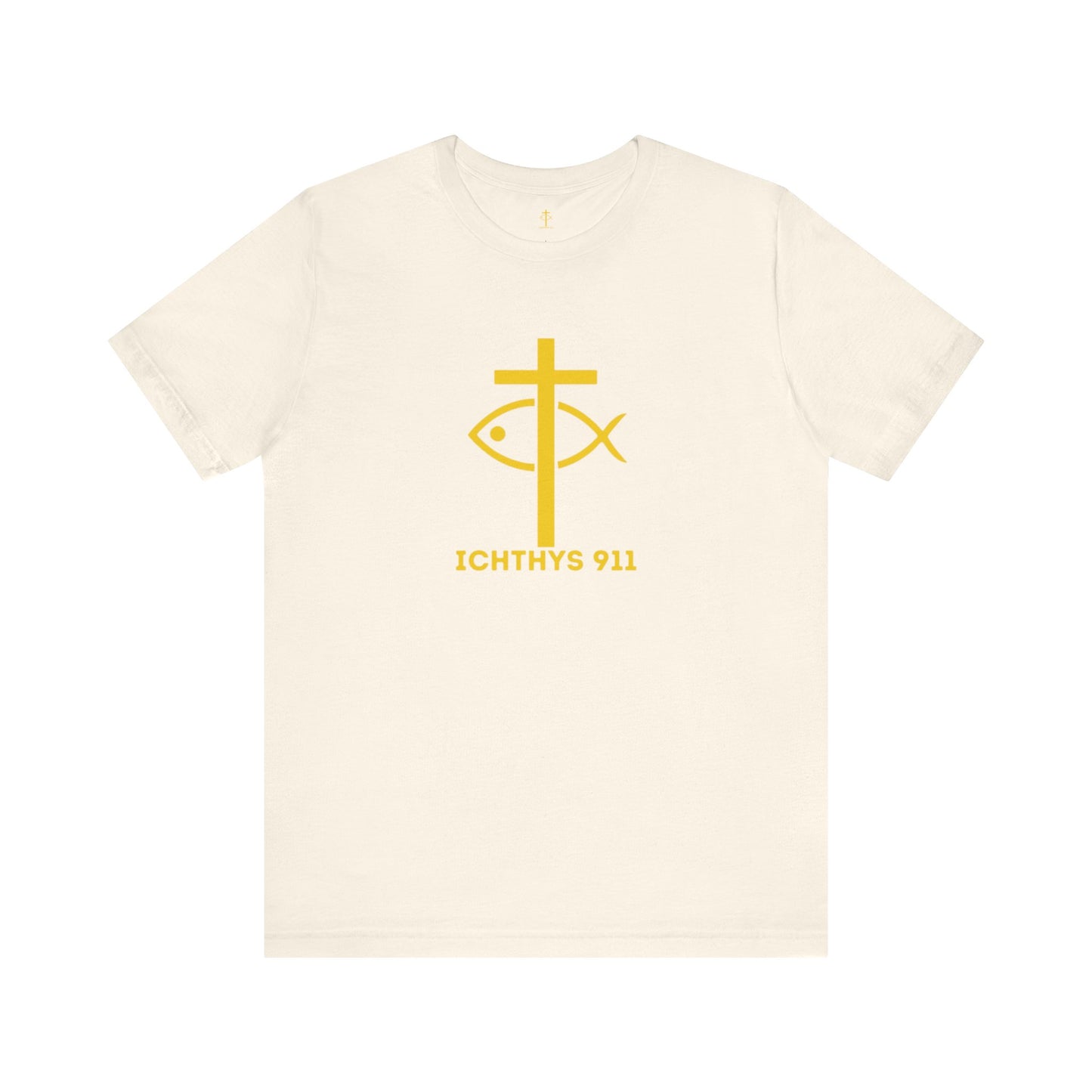 "Roll With God" - Unisex T- Shirt - Lightweight 100% Cotton - Summer T - Arm Form Fitting - Men T- Shirt - Women T-Shirt - Christian T-Shirt - Love Like Jesus - ICHTHYS 911 Design
