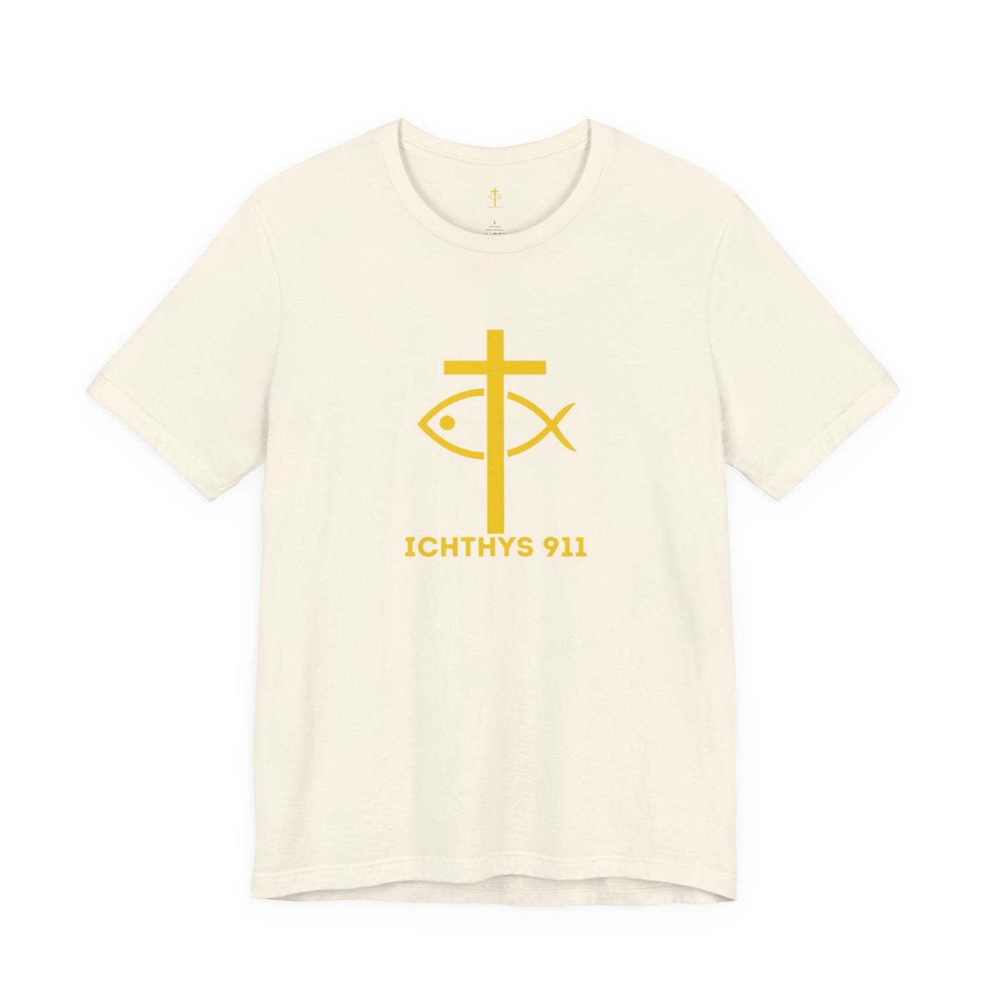 "Roll With God" - Unisex T- Shirt - Lightweight 100% Cotton - Summer T - Arm Form Fitting - Men T- Shirt - Women T-Shirt - Christian T-Shirt - Love Like Jesus - ICHTHYS 911 Design