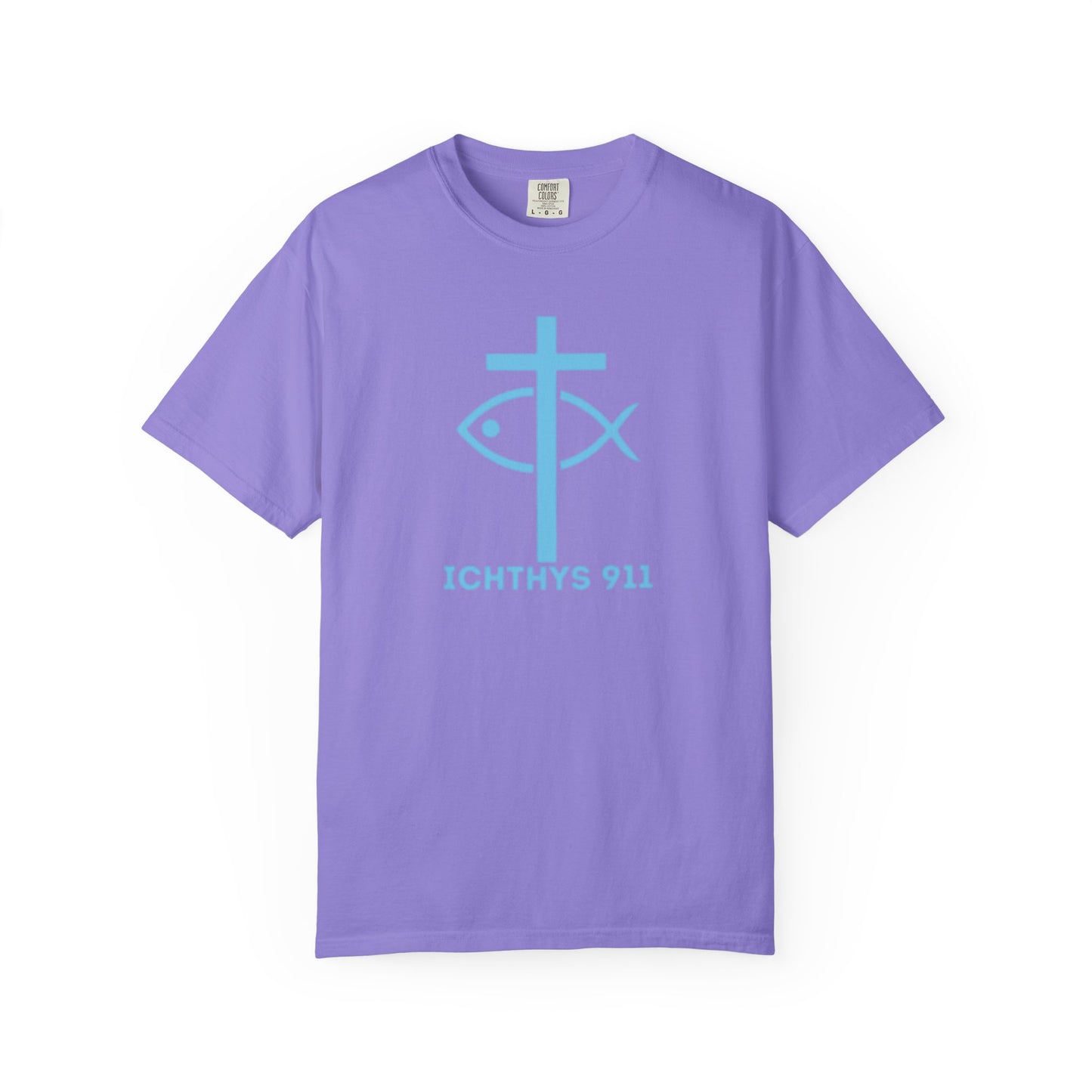 Copy of 13th Disciple - Blue Font - Unisex Garment Dyed T-Shirt - 100% US Cotton - Men T-Shirt - Christian Women Tee - Faith-Inspired Shirt - Christian Fashion - Wear Your Faith - Additional Colors Added