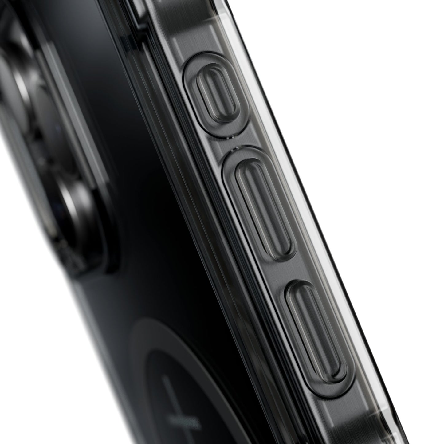 Magnetic Clear Case with Faith Symbol - Durable iPhone Protection