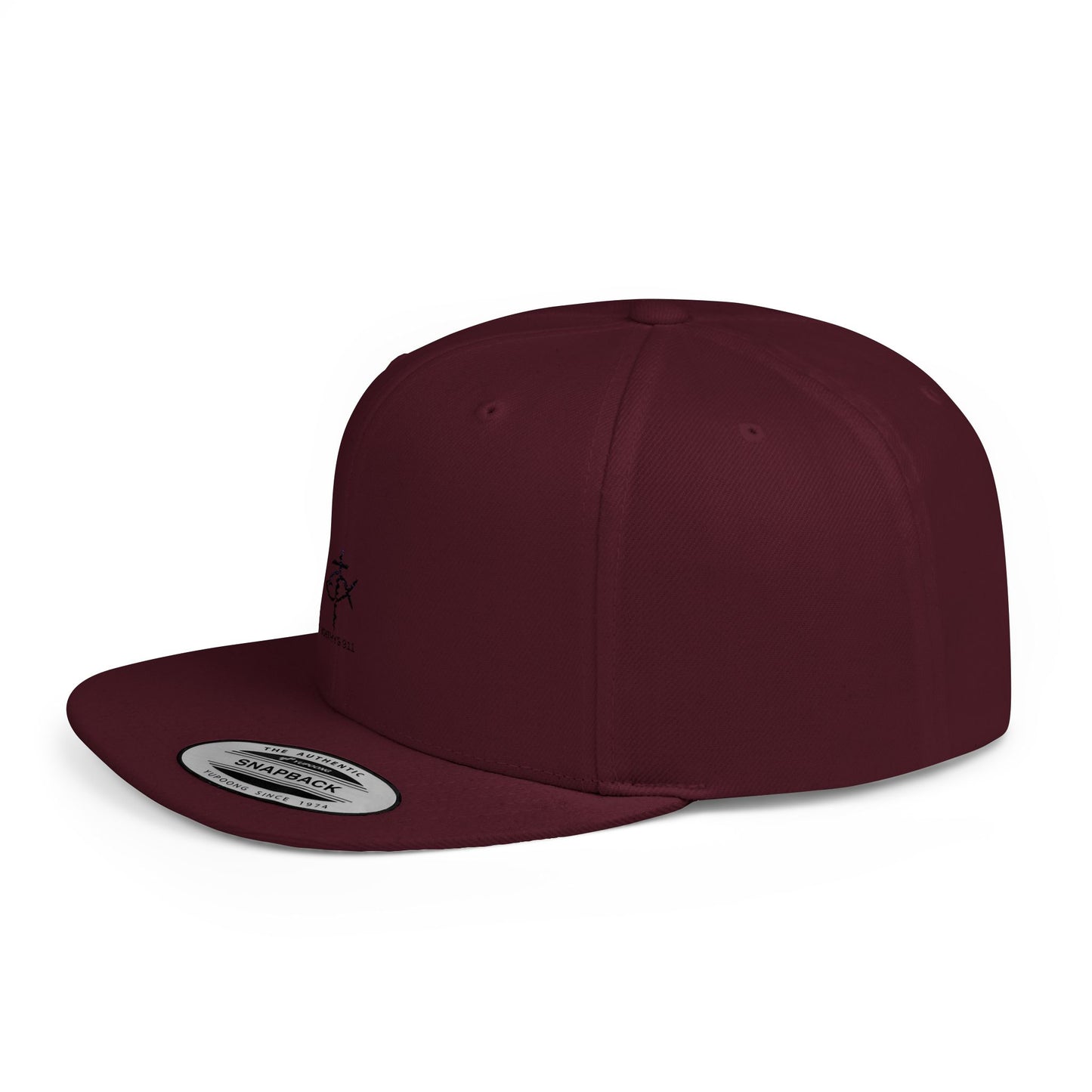 Stylish Ichthys 911 Flat Bill Snapback Cap - Perfect for Casual Wear and Faith-Based Events