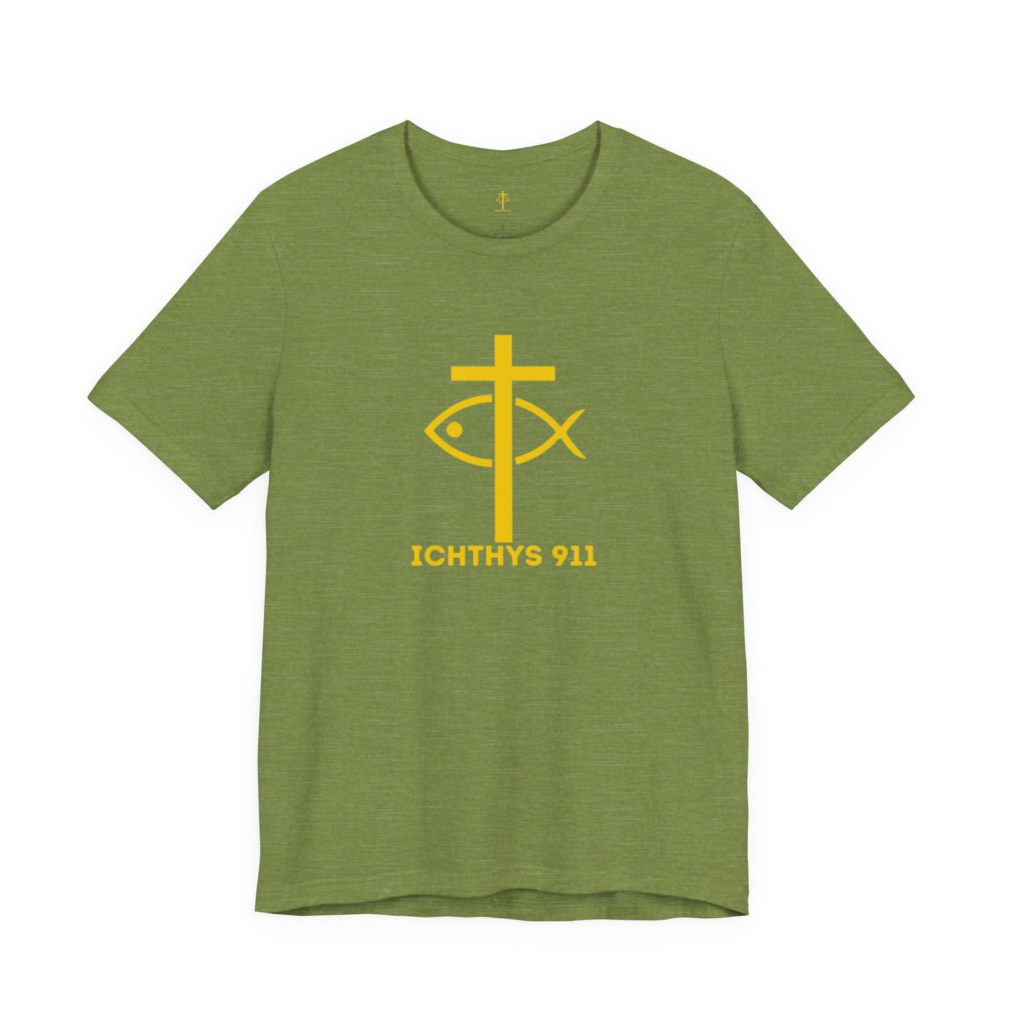 "Roll With God" - Unisex T- Shirt - Lightweight 100% Cotton - Summer T - Arm Form Fitting - Men T- Shirt - Women T-Shirt - Christian T-Shirt - Love Like Jesus - ICHTHYS 911 Design