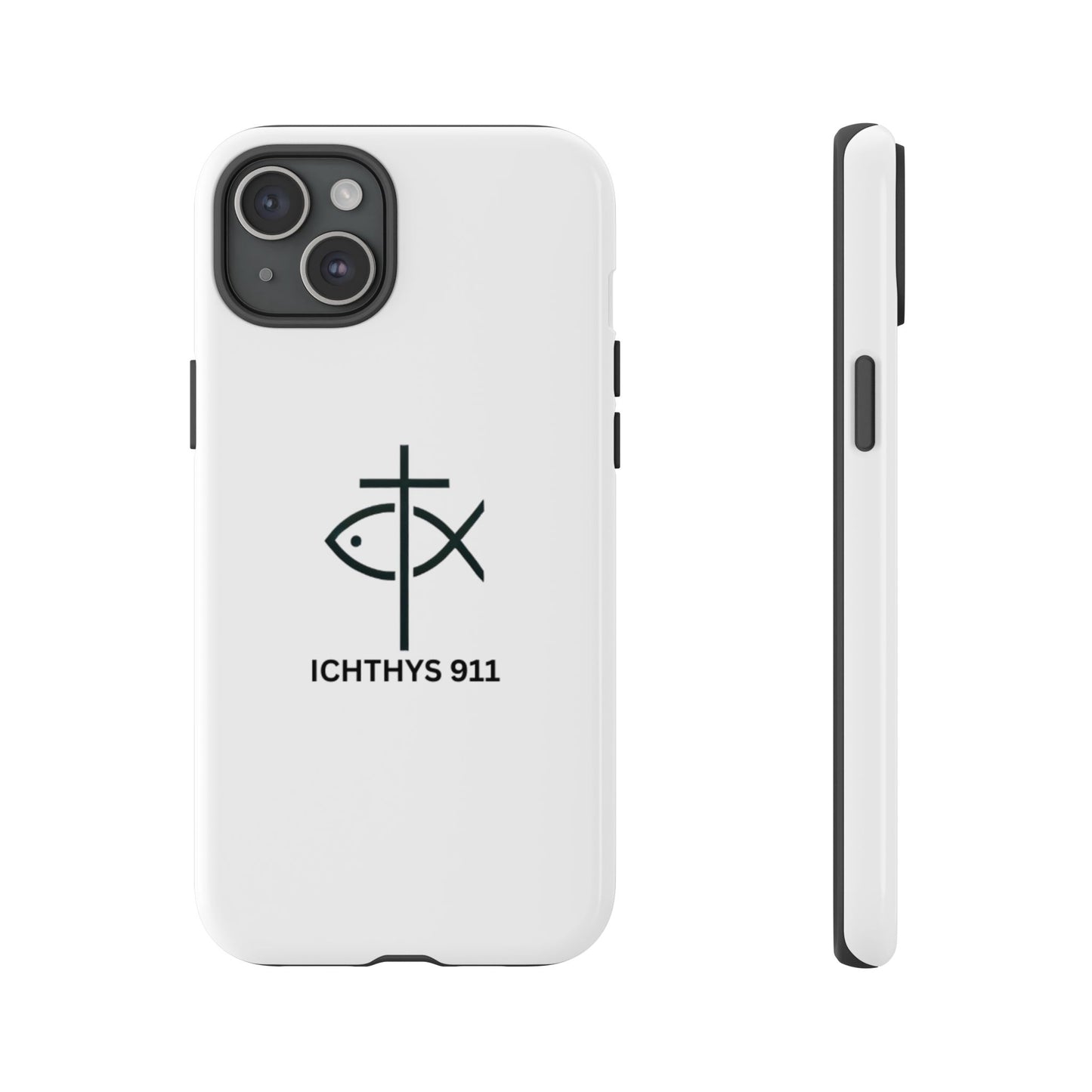 Christian Faith iPhone Case - ICHTHYS 911 Tough Phone Case