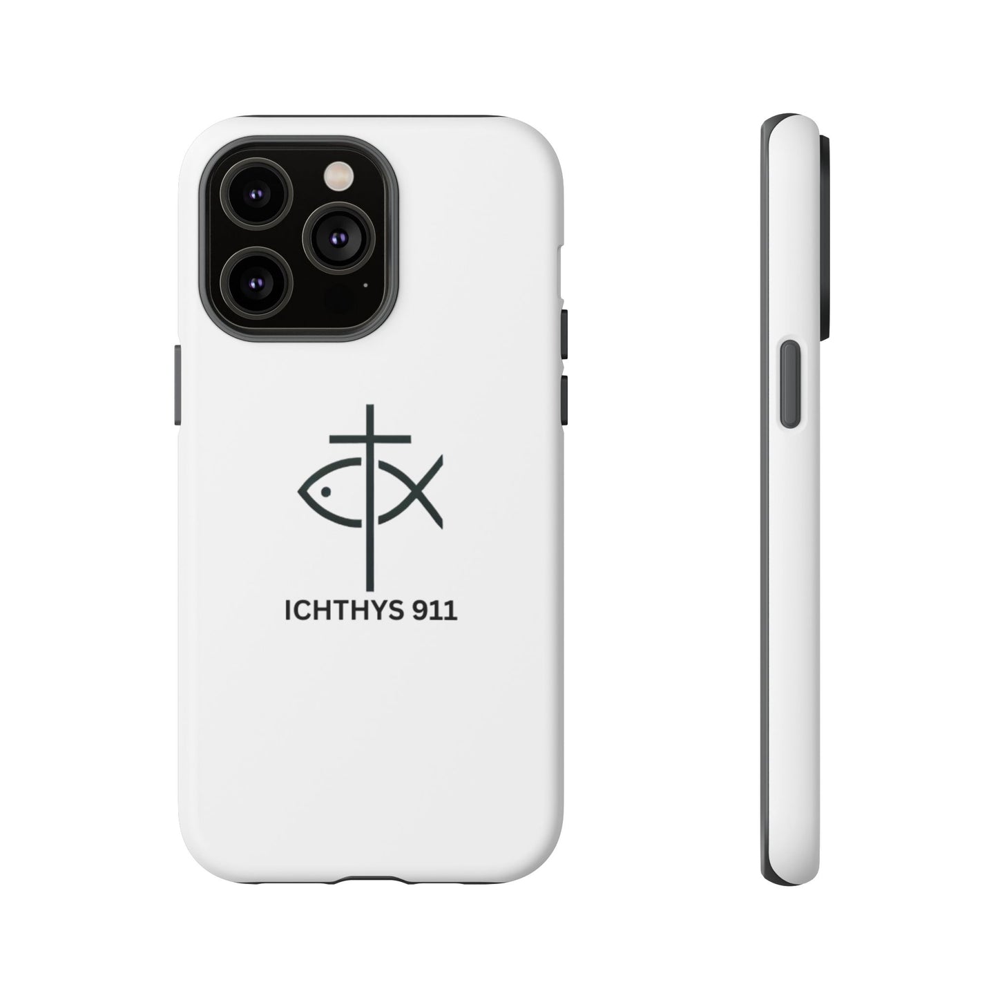 Christian Faith iPhone Case - ICHTHYS 911 Tough Phone Case