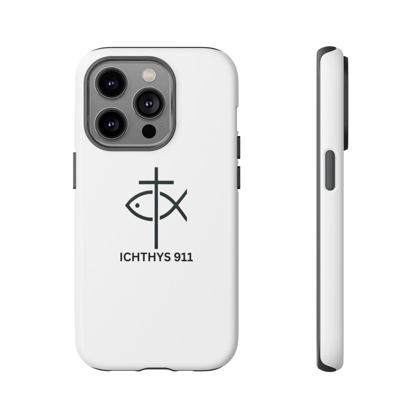 Christian Faith iPhone Case - ICHTHYS 911 Tough Phone Case