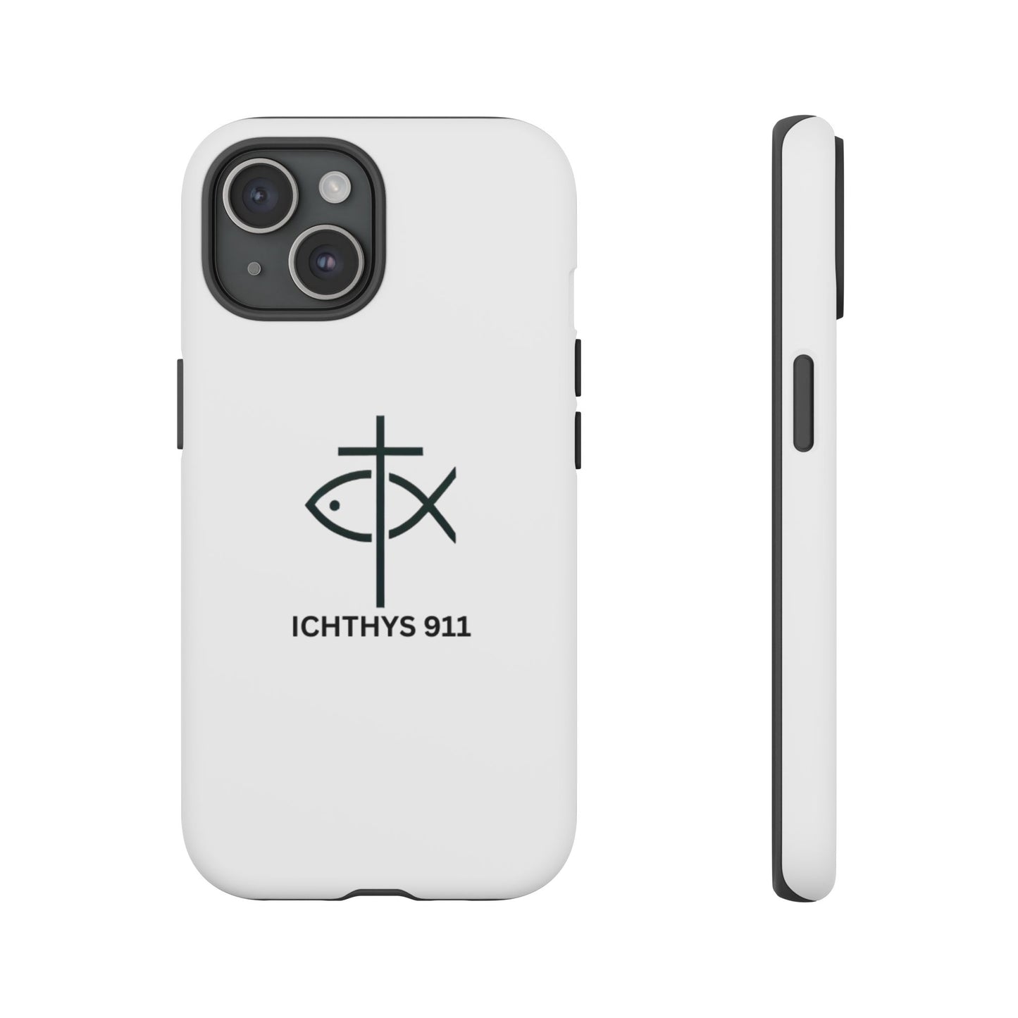 Christian Faith iPhone Case - ICHTHYS 911 Tough Phone Case