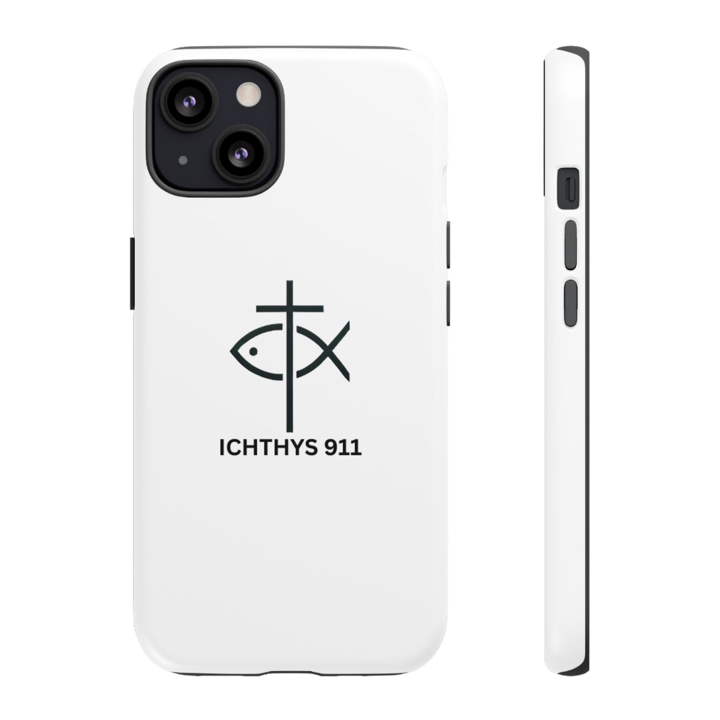 Christian Faith iPhone Case - ICHTHYS 911 Tough Phone Case