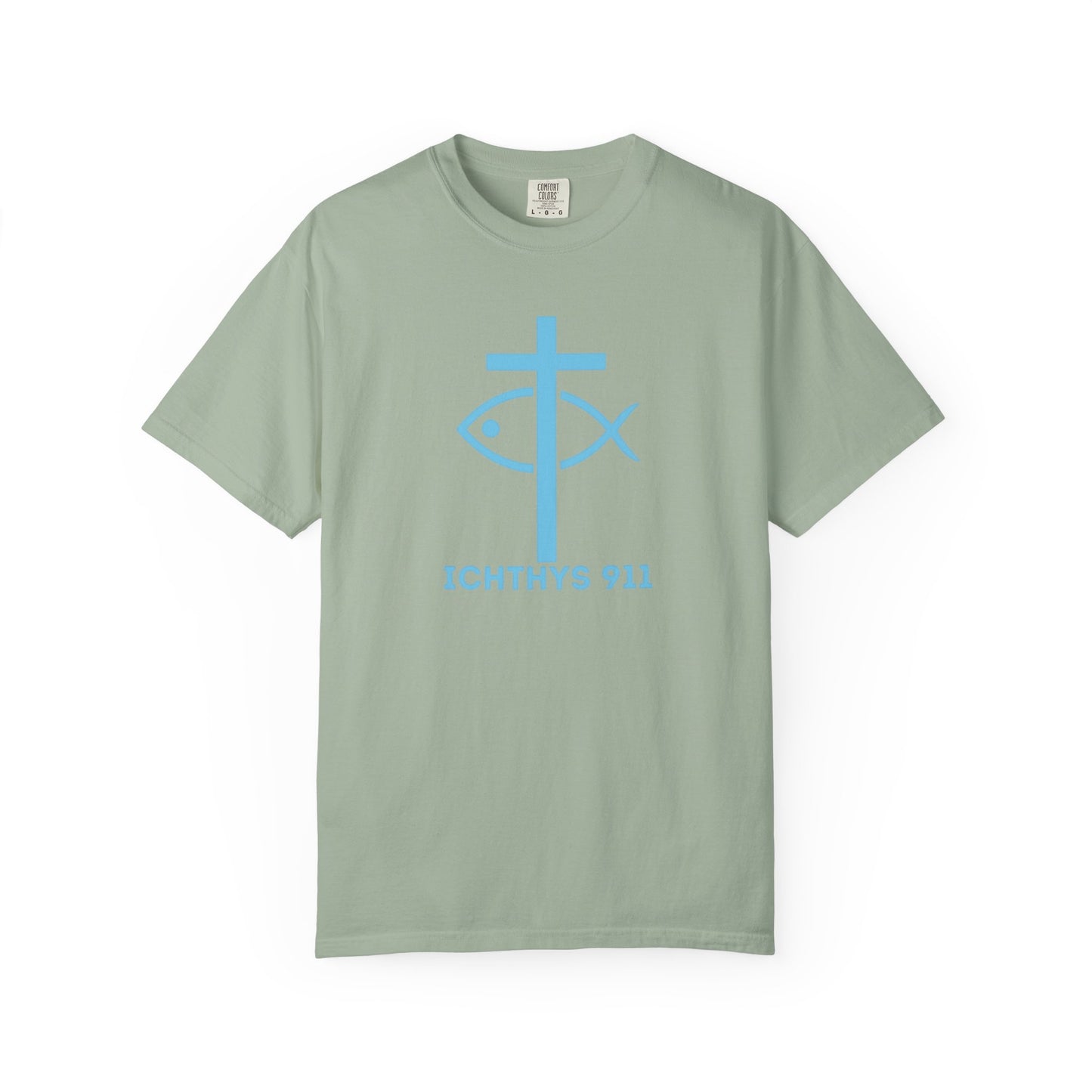 Copy of 13th Disciple - Blue Font - Unisex Garment Dyed T-Shirt - 100% US Cotton - Men T-Shirt - Christian Women Tee - Faith-Inspired Shirt - Christian Fashion - Wear Your Faith - Additional Colors Added