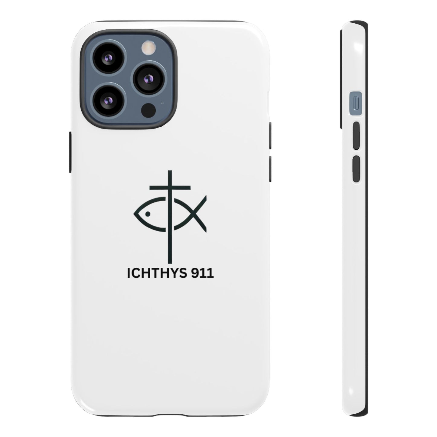 Christian Faith iPhone Case - ICHTHYS 911 Tough Phone Case