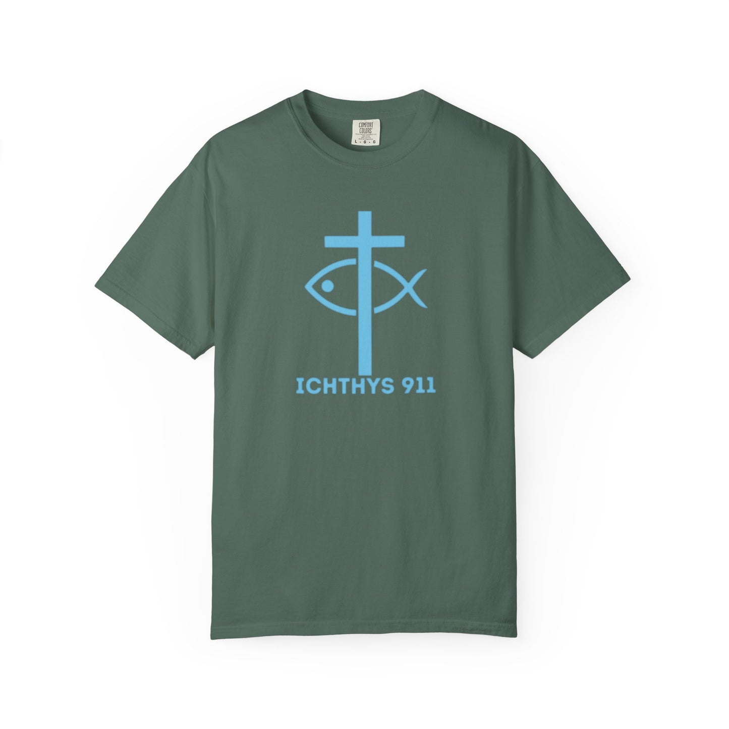 Copy of 13th Disciple - Blue Font - Unisex Garment Dyed T-Shirt - 100% US Cotton - Men T-Shirt - Christian Women Tee - Faith-Inspired Shirt - Christian Fashion - Wear Your Faith - Additional Colors Added