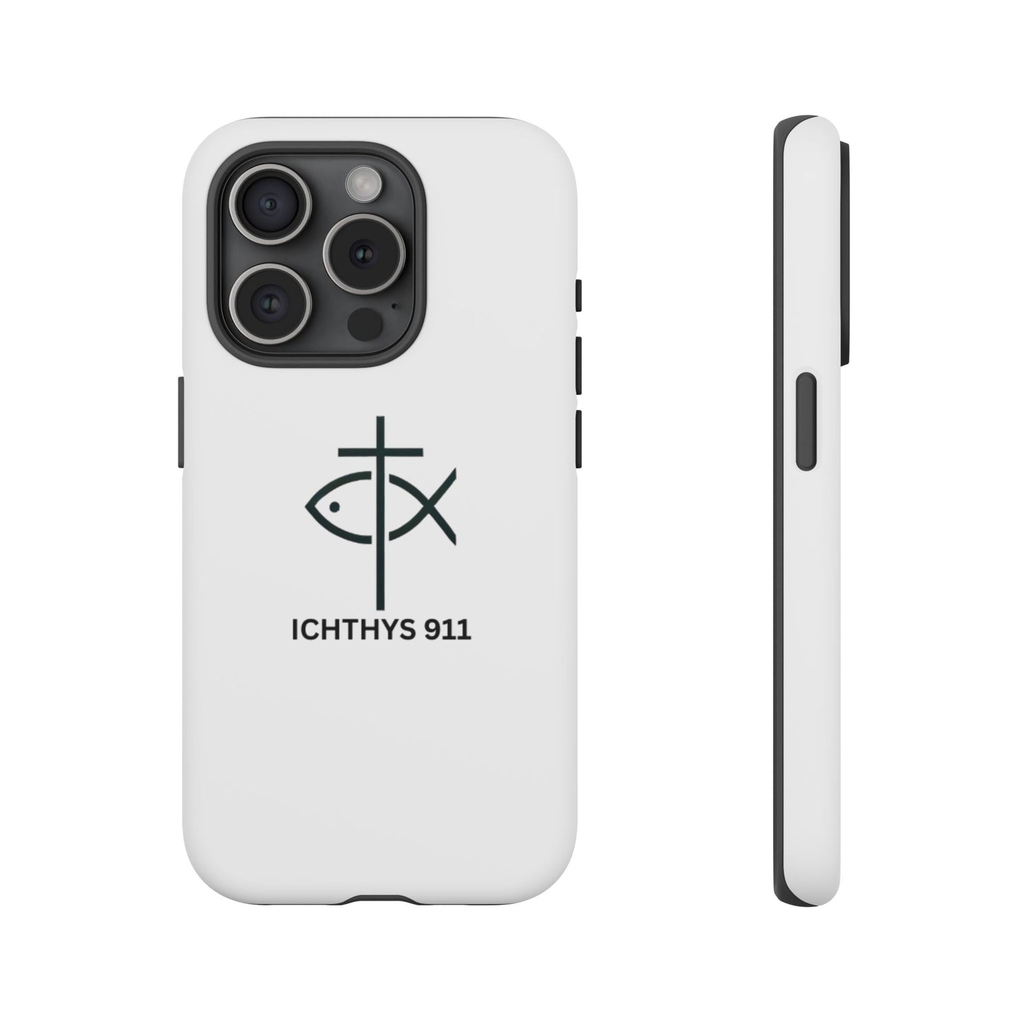 Christian Faith iPhone Case - ICHTHYS 911 Tough Phone Case