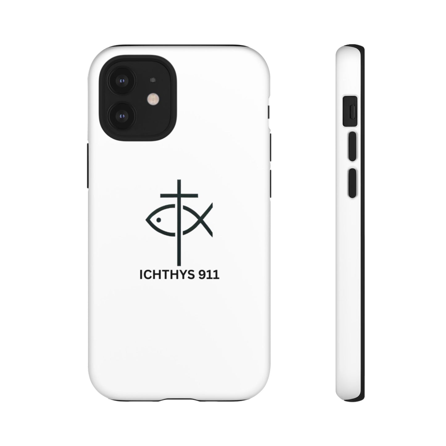 Christian Faith iPhone Case - ICHTHYS 911 Tough Phone Case