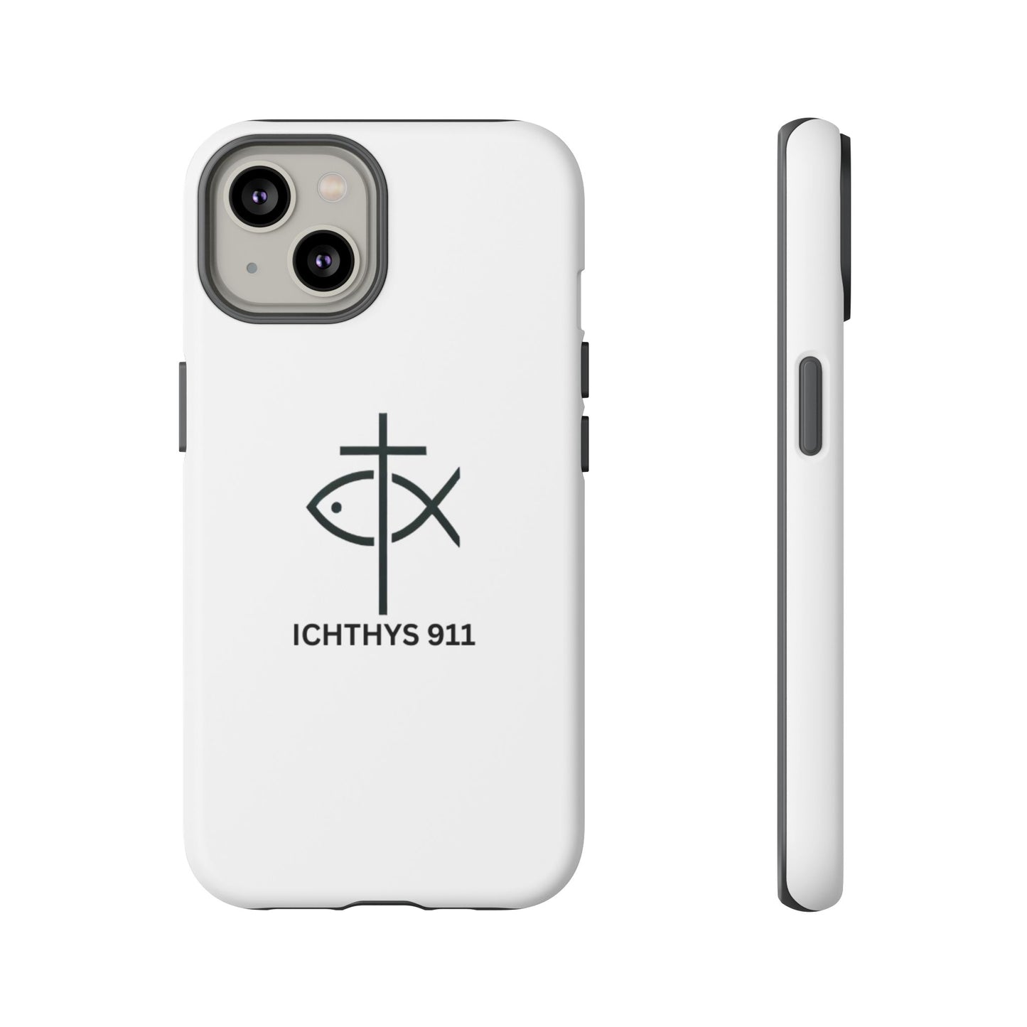 Christian Faith iPhone Case - ICHTHYS 911 Tough Phone Case