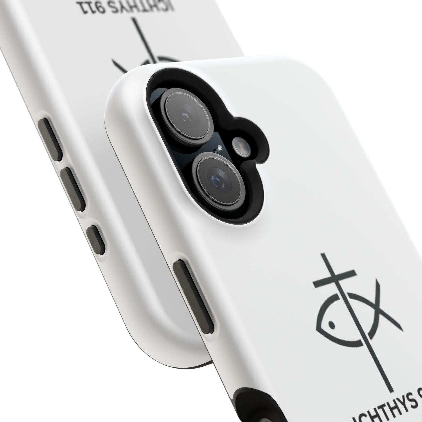 Stylish Magnetic Tough Case with Ichthys Design - Durable & Protective Phone Accessory