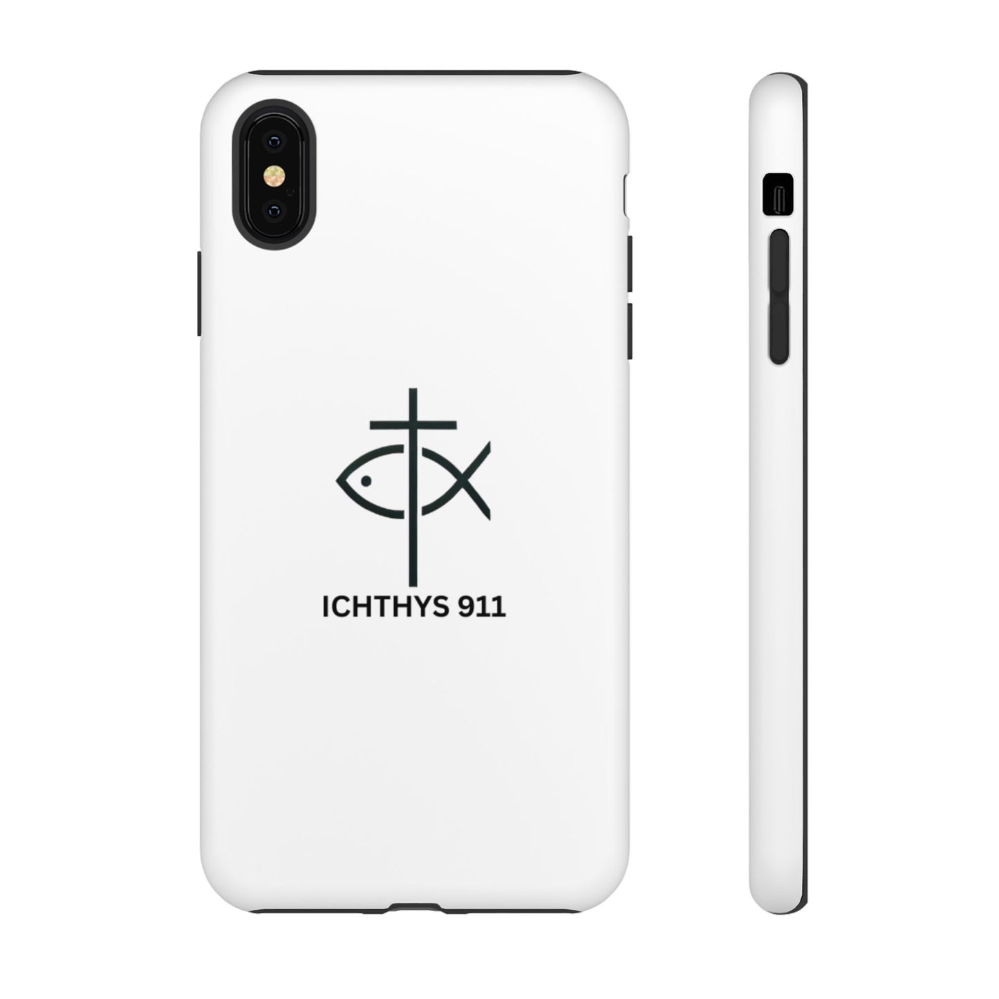 Christian Faith iPhone Case - ICHTHYS 911 Tough Phone Case