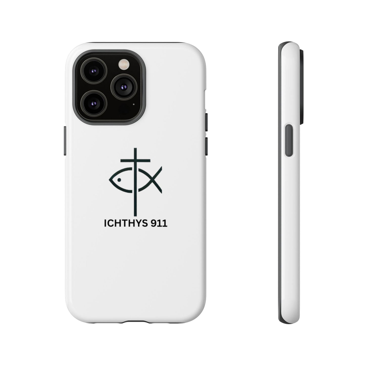 Christian Faith iPhone Case - ICHTHYS 911 Tough Phone Case