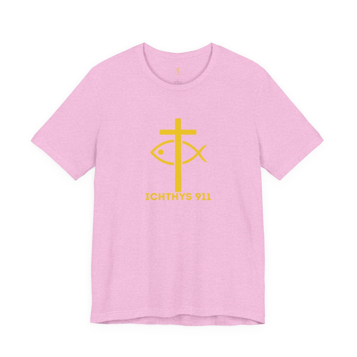 "Roll With God" - Unisex T- Shirt - Lightweight 100% Cotton - Summer T - Arm Form Fitting - Men T- Shirt - Women T-Shirt - Christian T-Shirt - Love Like Jesus - ICHTHYS 911 Design