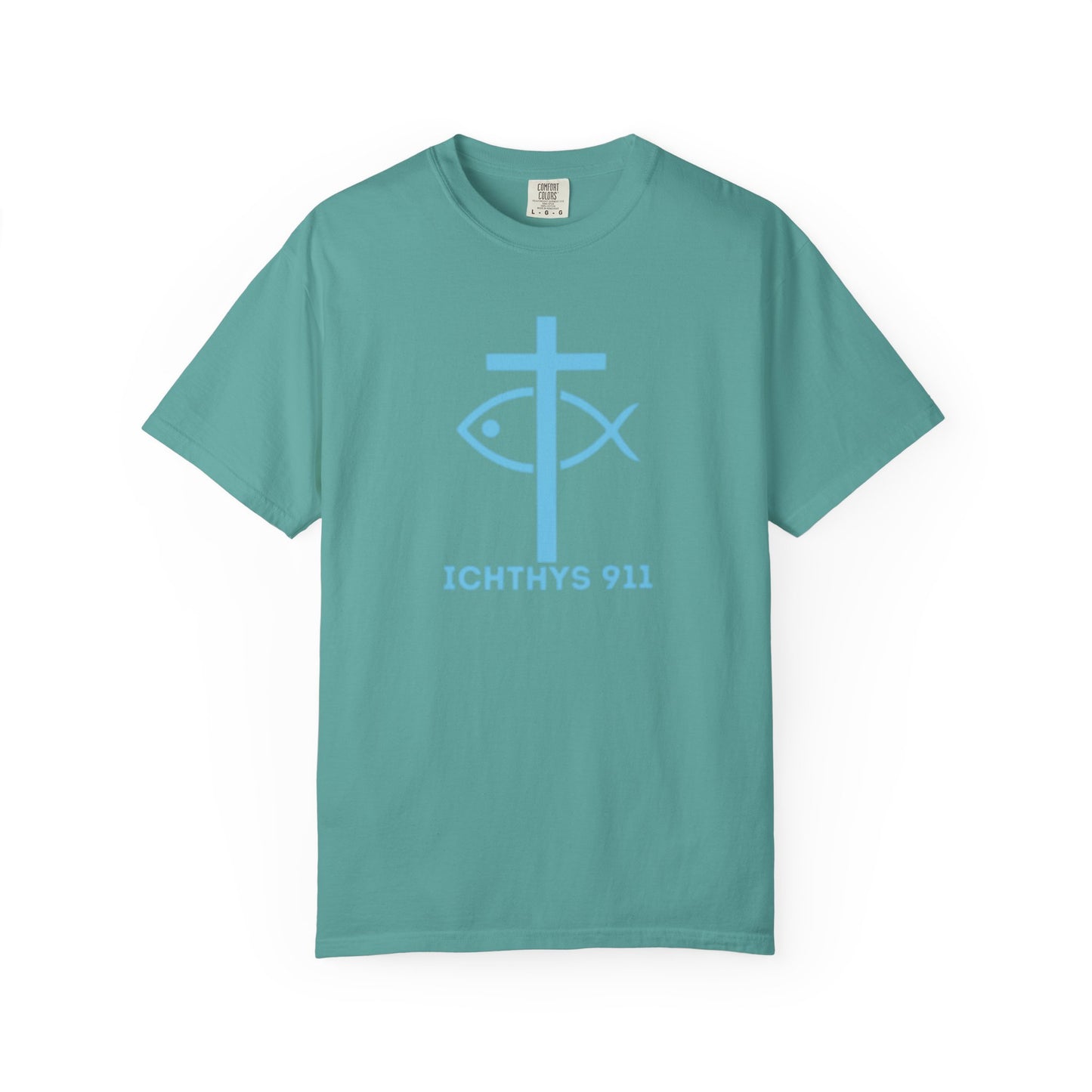 Copy of 13th Disciple - Blue Font - Unisex Garment Dyed T-Shirt - 100% US Cotton - Men T-Shirt - Christian Women Tee - Faith-Inspired Shirt - Christian Fashion - Wear Your Faith - Additional Colors Added
