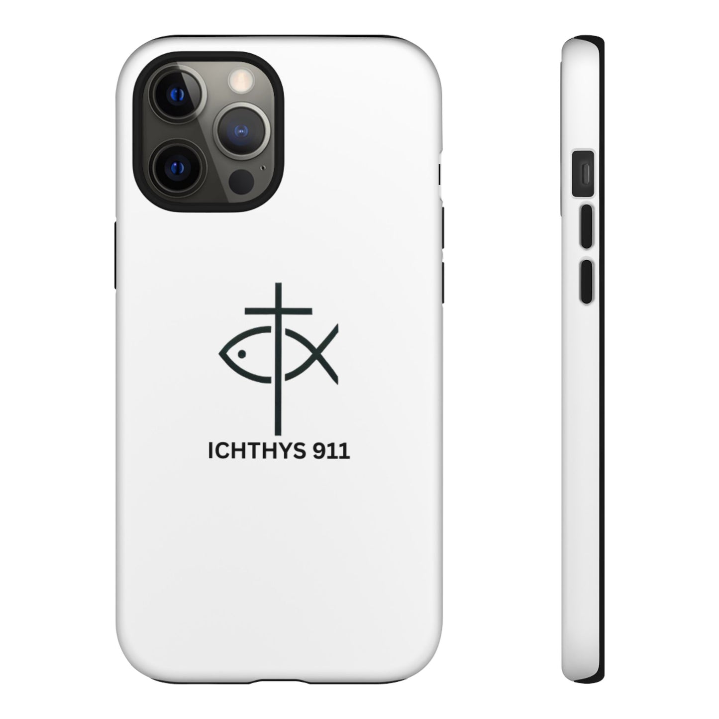 Christian Faith iPhone Case - ICHTHYS 911 Tough Phone Case
