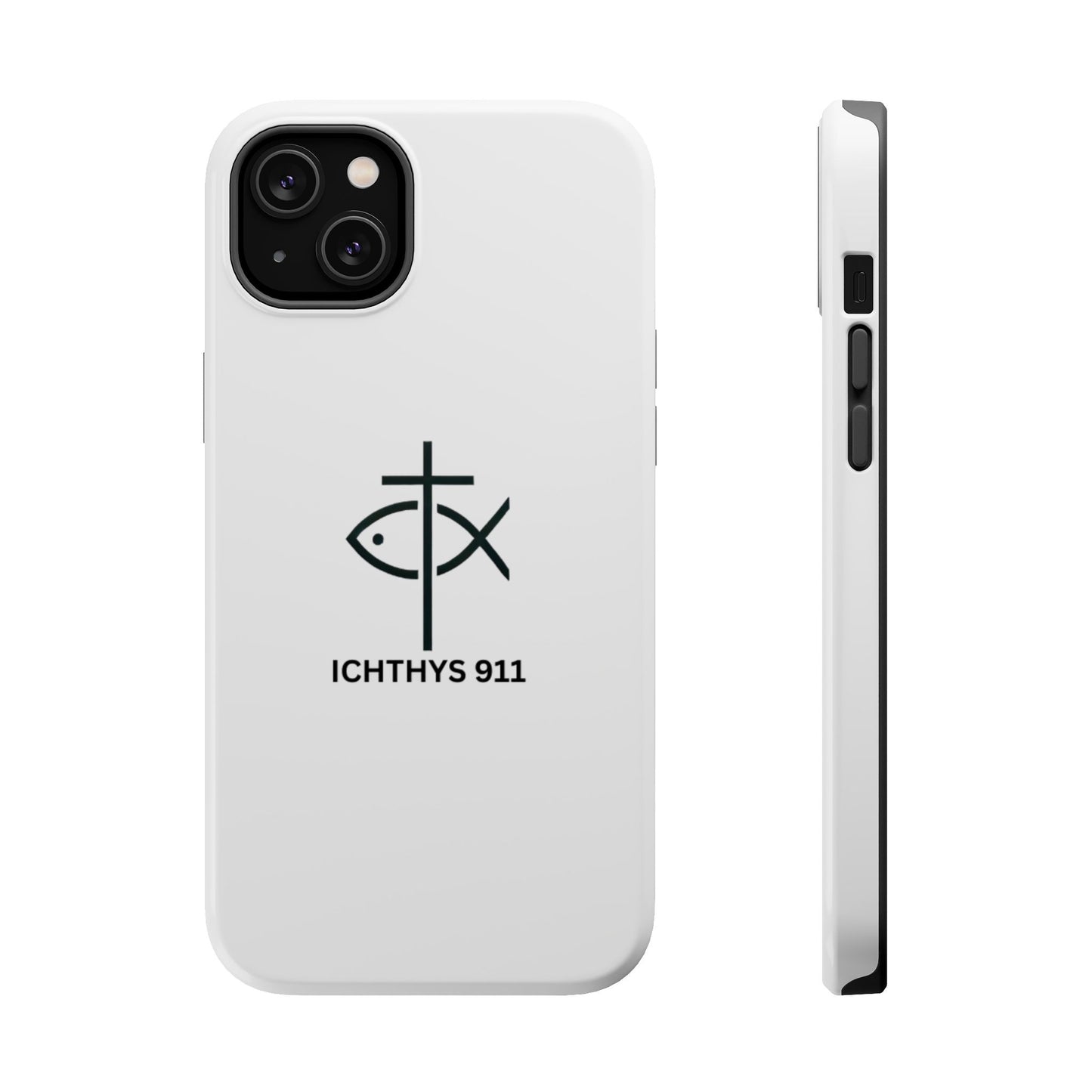 Stylish Magnetic Tough Case with Ichthys Design - Durable & Protective Phone Accessory