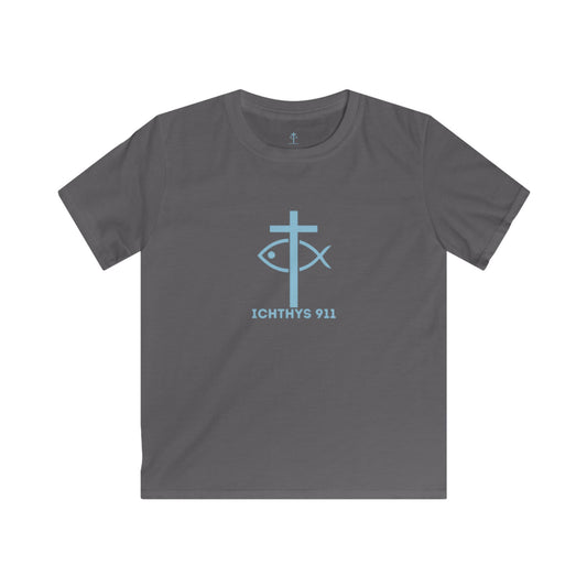 Kids Faith T-Shirt -ICHTHYS 911 Design