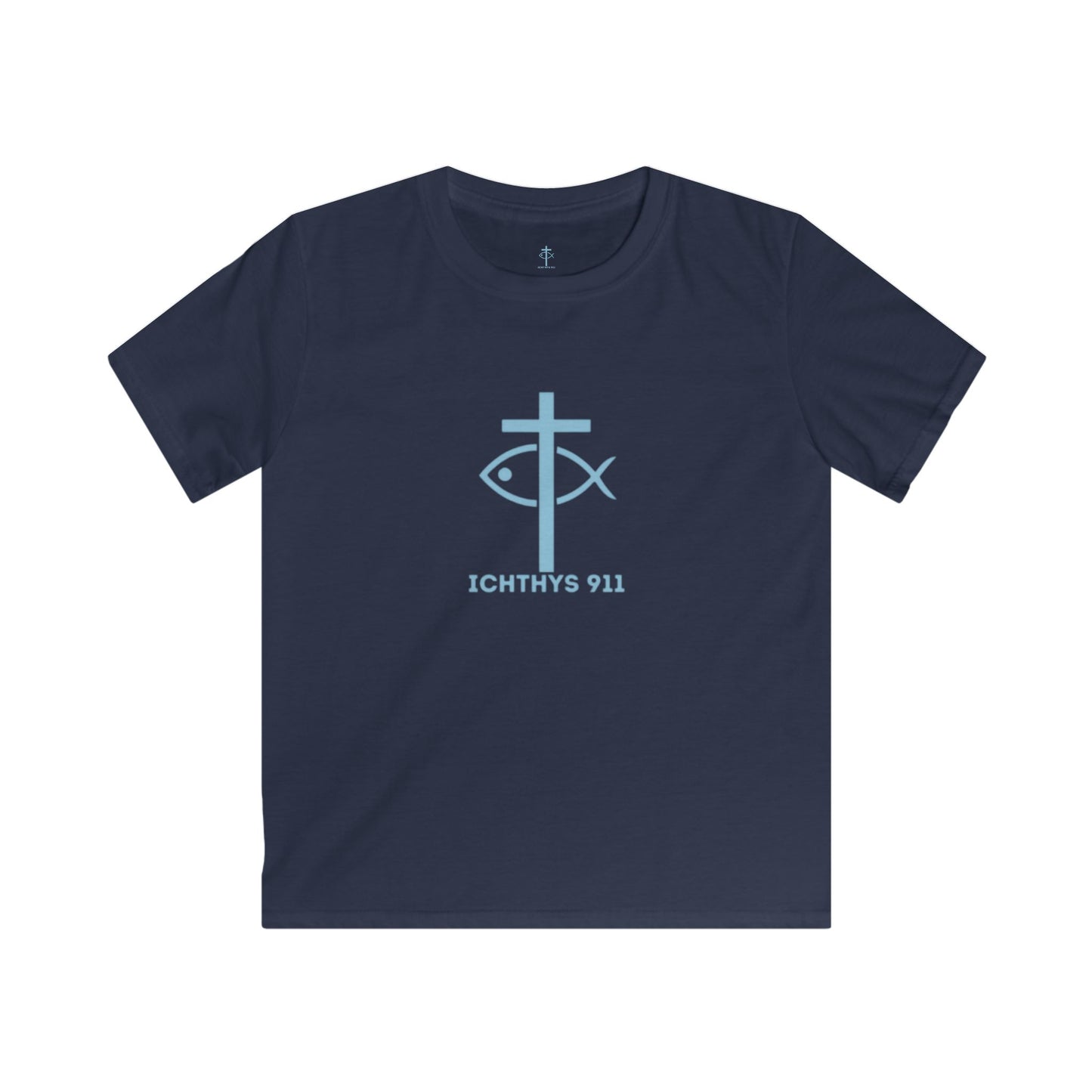 Kids Faith T-Shirt -ICHTHYS 911 Design