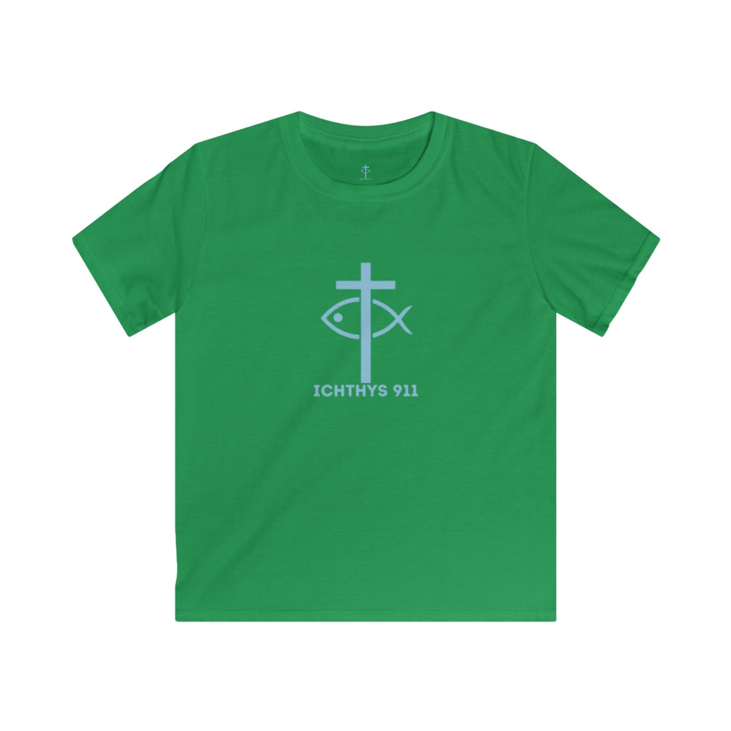 Kids Faith T-Shirt -ICHTHYS 911 Design