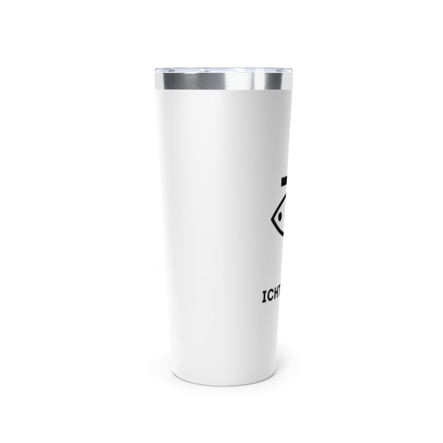 Faith-Inspired Copper Vacuum Insulated Tumbler - 22oz with ICHTHYS 911 Design