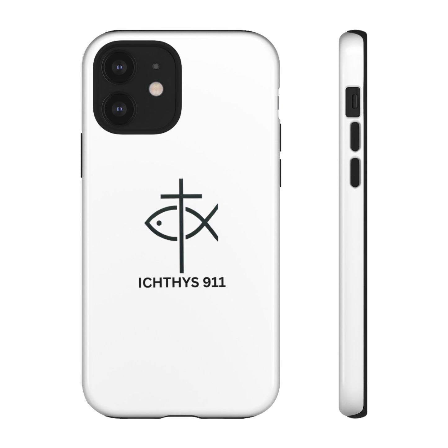 Christian Faith iPhone Case - ICHTHYS 911 Tough Phone Case