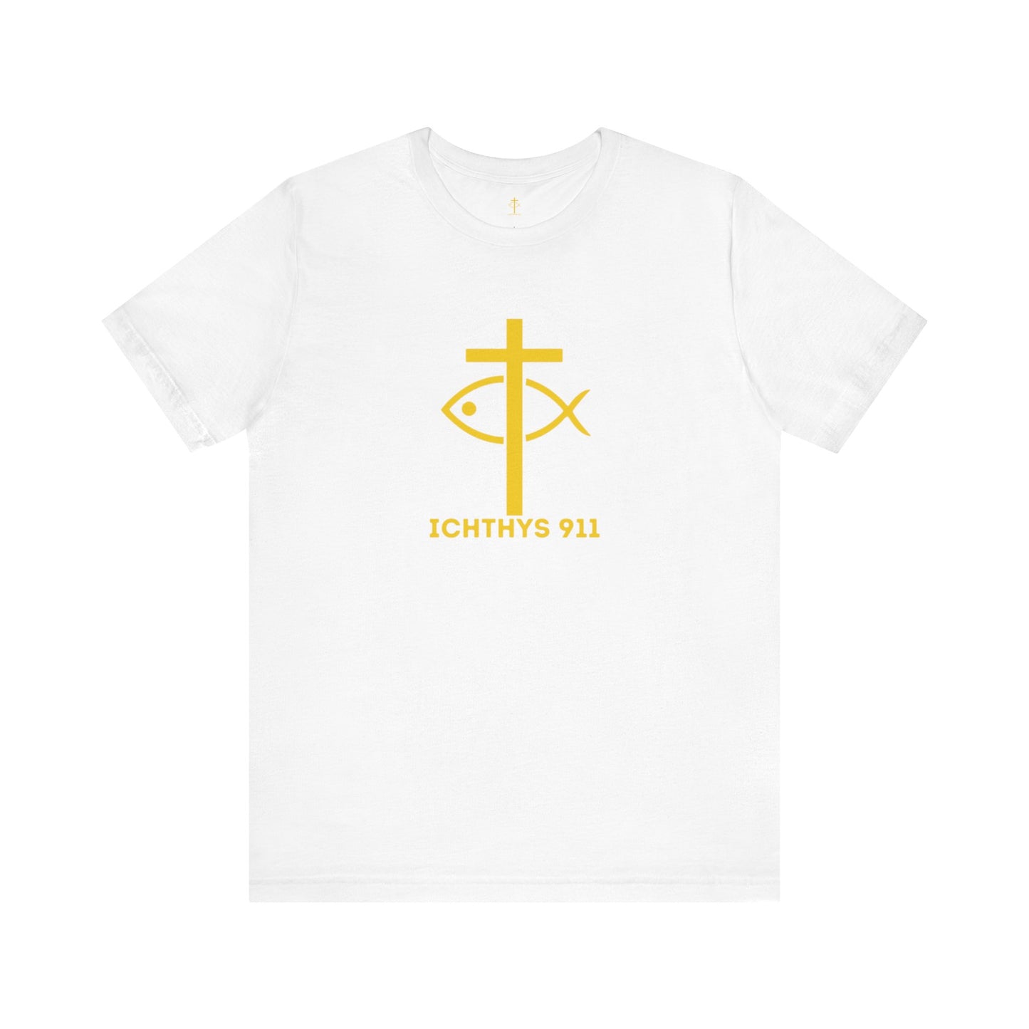 "Roll With God" - Unisex T- Shirt - Lightweight 100% Cotton - Summer T - Arm Form Fitting - Men T- Shirt - Women T-Shirt - Christian T-Shirt - Love Like Jesus - ICHTHYS 911 Design