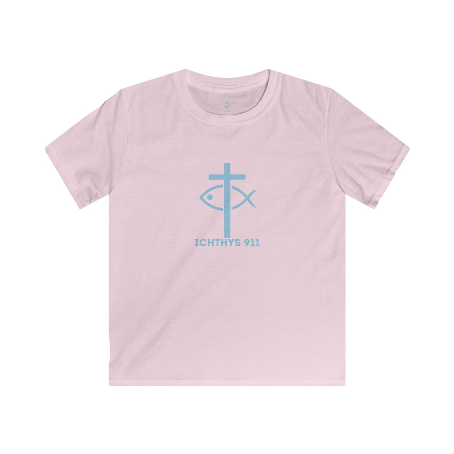 Kids Faith T-Shirt -ICHTHYS 911 Design