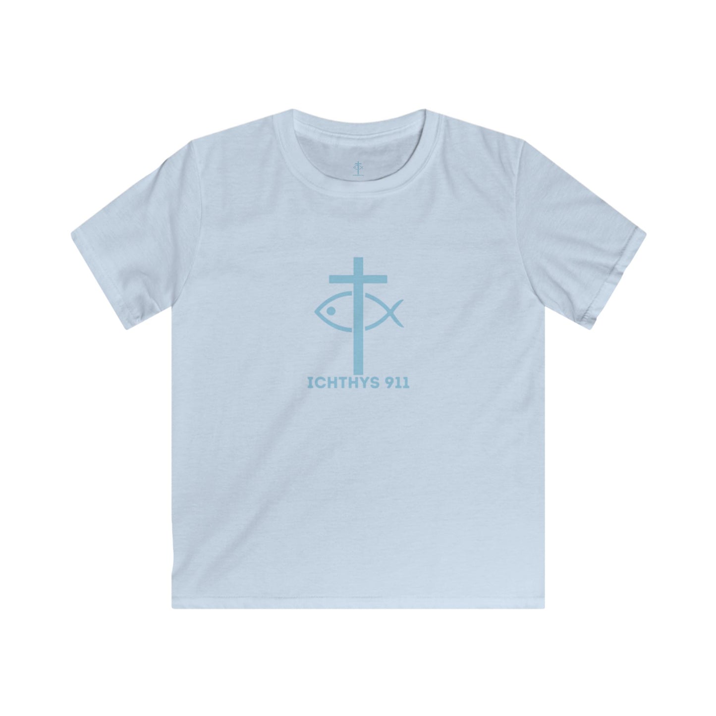 Kids Faith T-Shirt -ICHTHYS 911 Design
