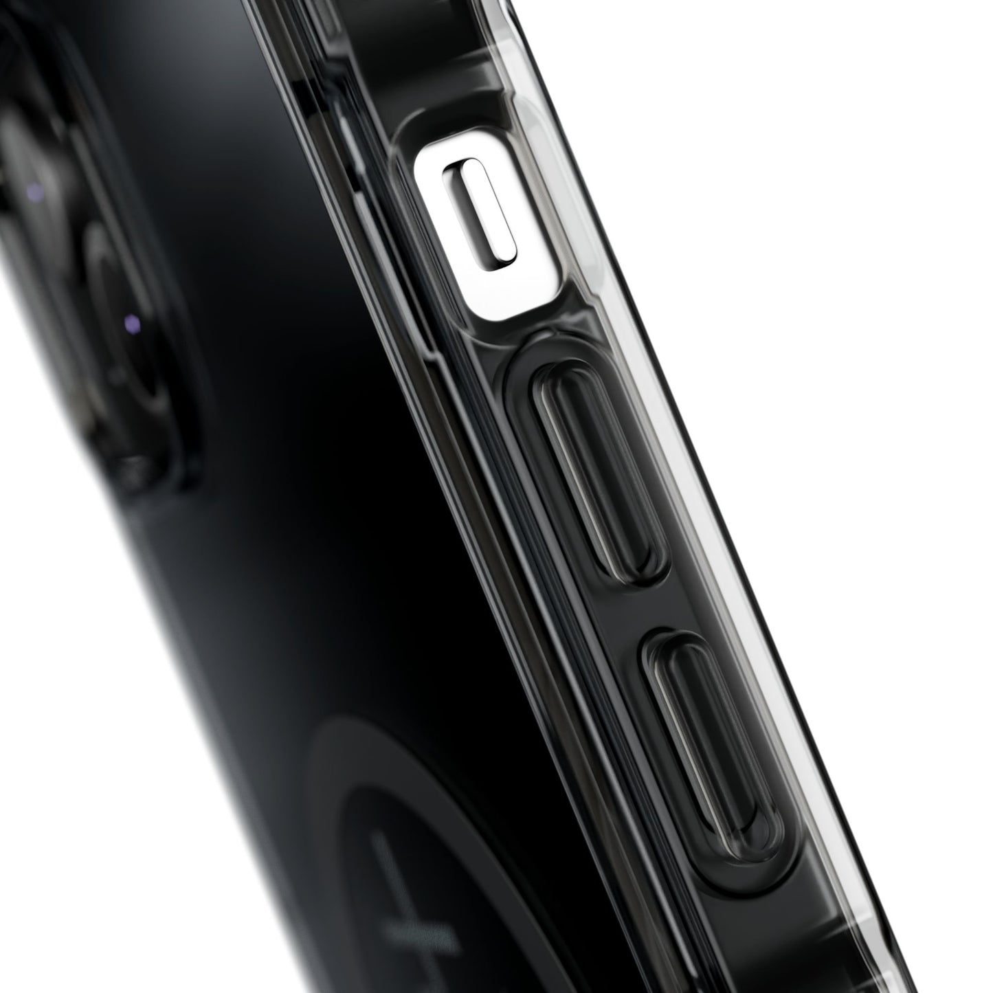 Magnetic Clear Case with Faith Symbol - Durable iPhone Protection