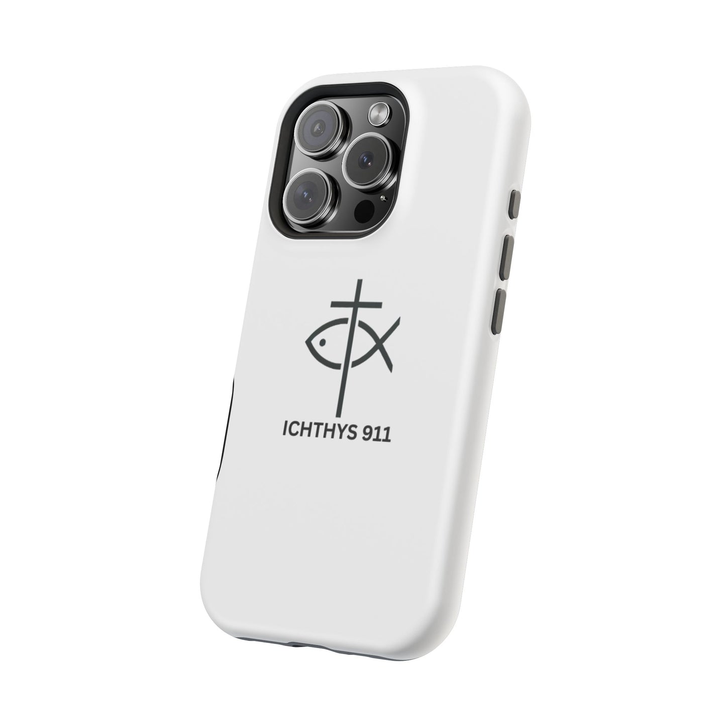 Stylish Magnetic Tough Case with Ichthys Design - Durable & Protective Phone Accessory