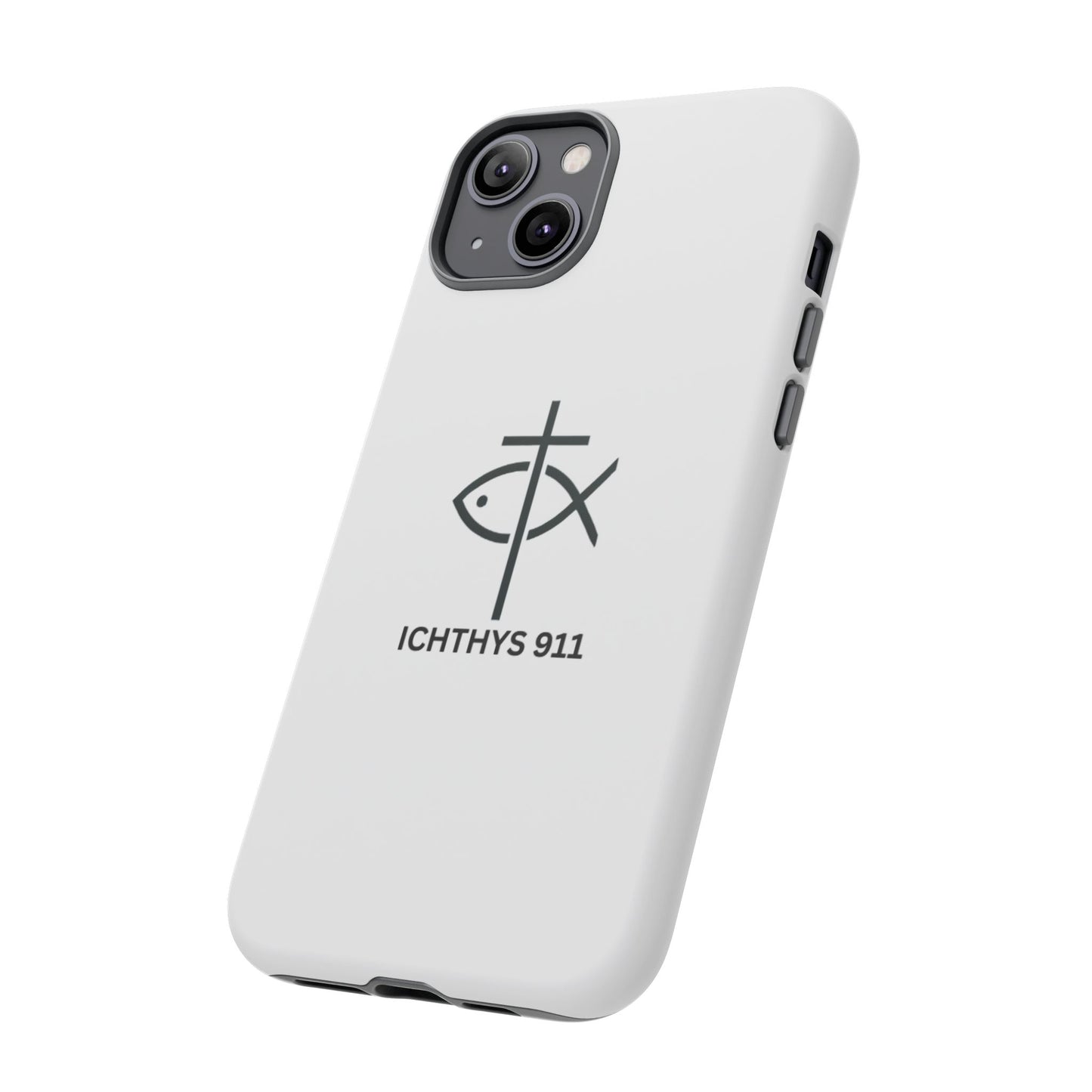 Christian Faith iPhone Case - ICHTHYS 911 Tough Phone Case