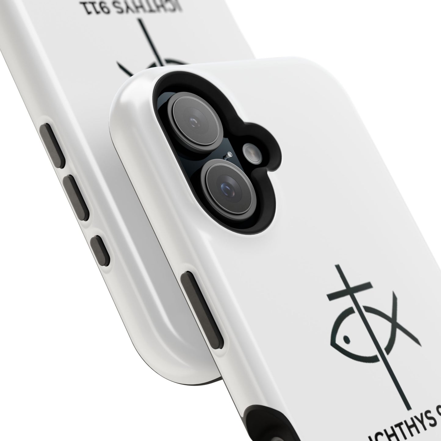 Stylish Magnetic Tough Case with Ichthys Design - Durable & Protective Phone Accessory