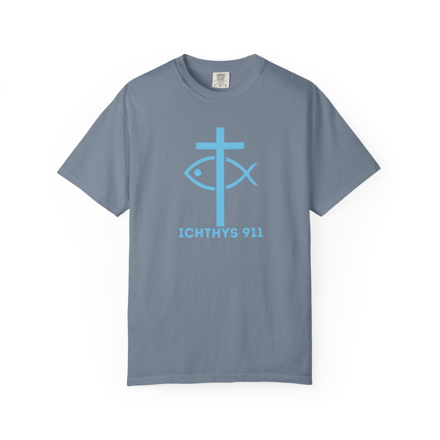 Copy of 13th Disciple - Blue Font - Unisex Garment Dyed T-Shirt - 100% US Cotton - Men T-Shirt - Christian Women Tee - Faith-Inspired Shirt - Christian Fashion - Wear Your Faith - Additional Colors Added
