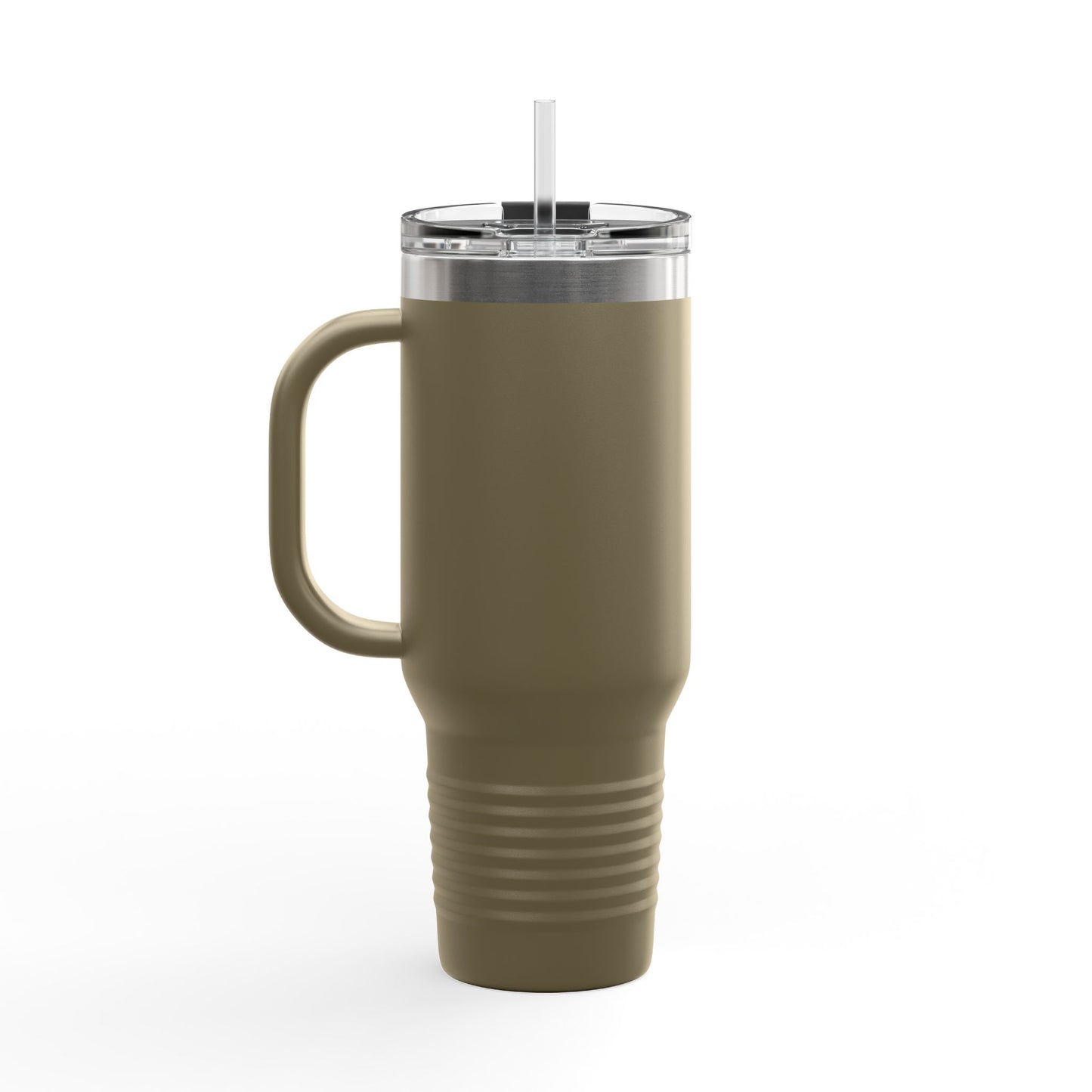 40oz Insulated Travel Mug with Straw - Perfect for On-the-Go Hydration & Outdoor Adventures - Featuring ICHTHYS 911